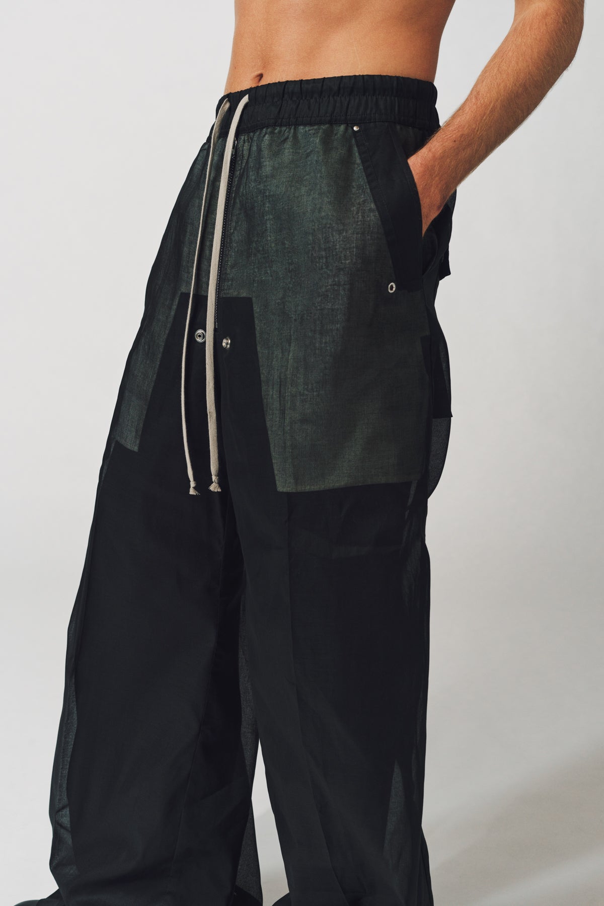 RICK OWENS WIDE BELA PANTS