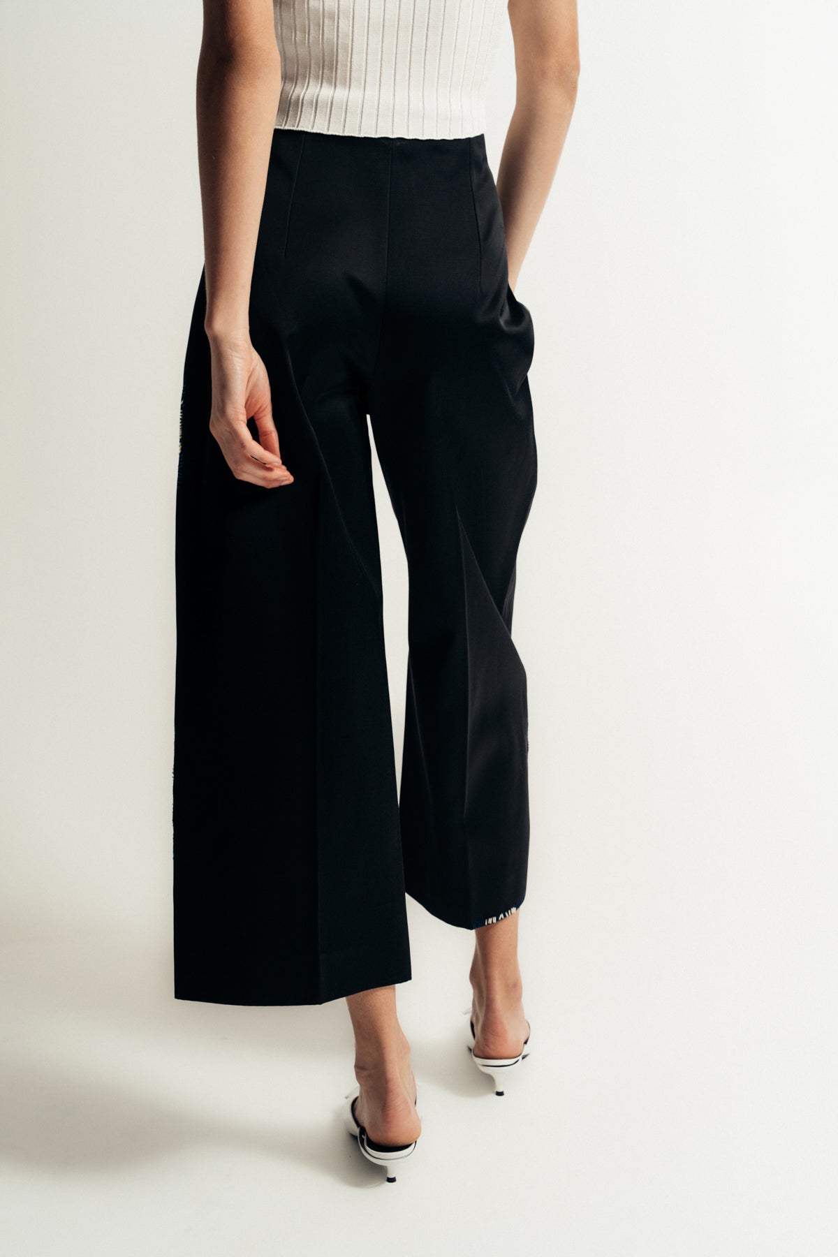 MARNI | DUCHESSE SATIN TROUSERS - MAXFIELD LA