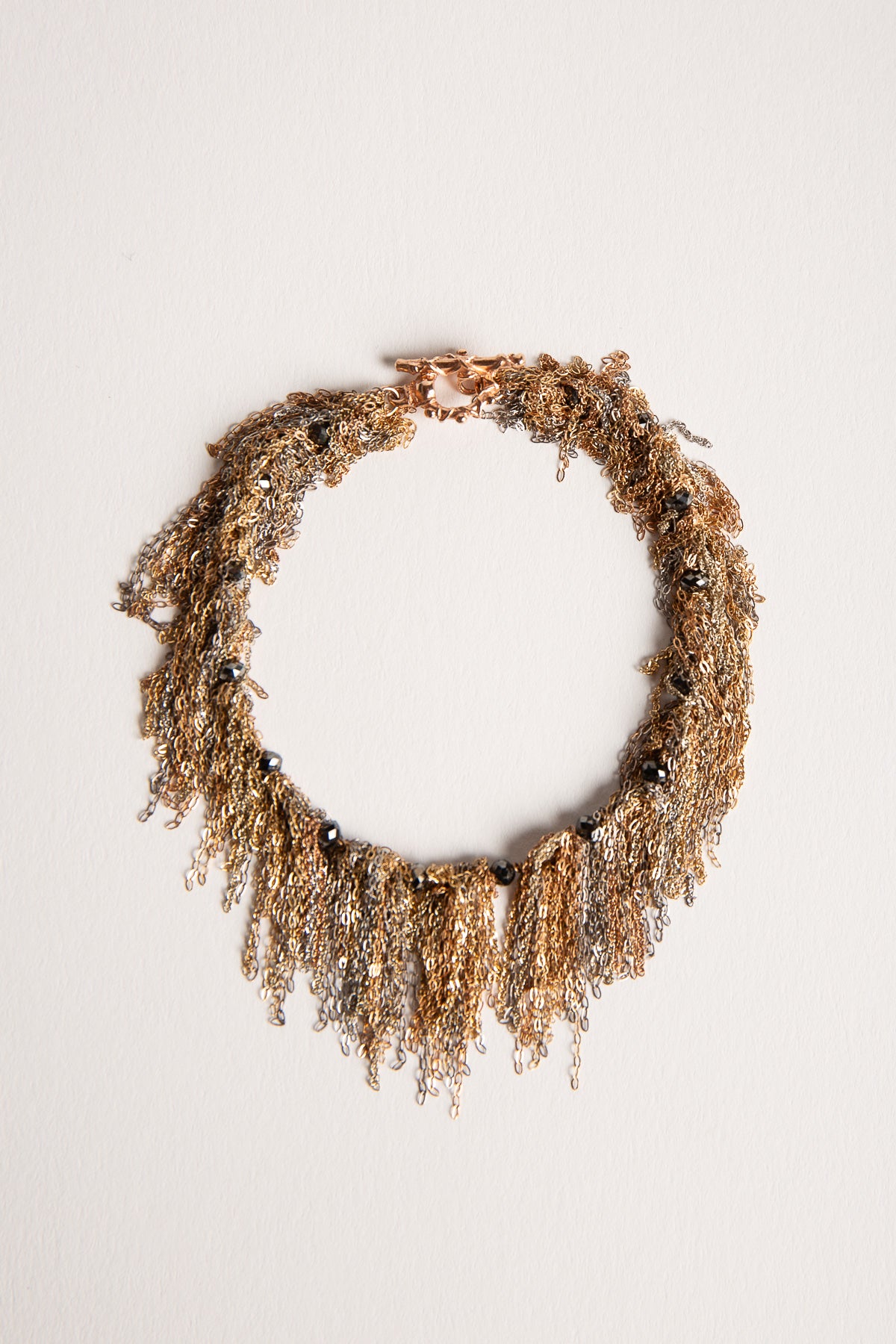 MARTIN BERNSTEIN | GOLD FRINGE BLACK DIAMOND BRACELET - MAXFIELD LA