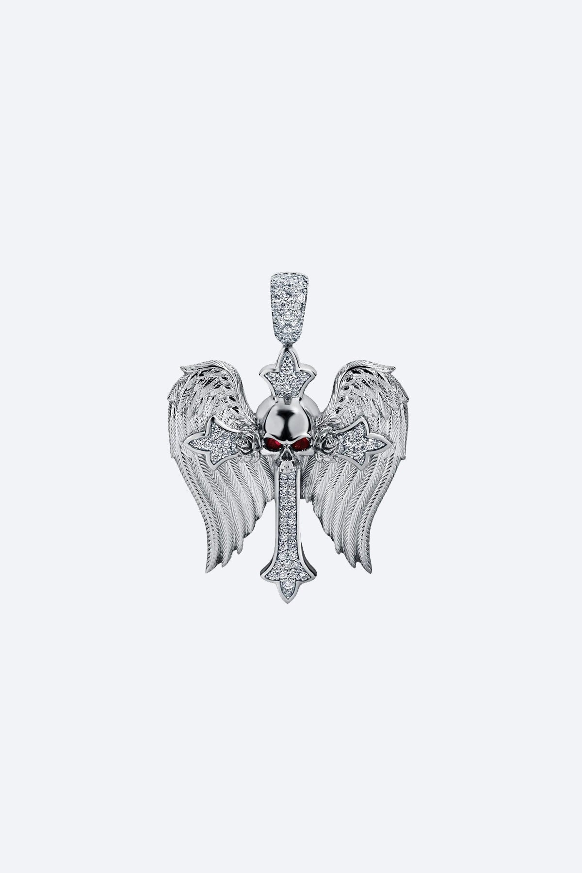 ALEX MOSS | ANGEL OF DEATH PENDANT - WHITE - MAXFIELD LA