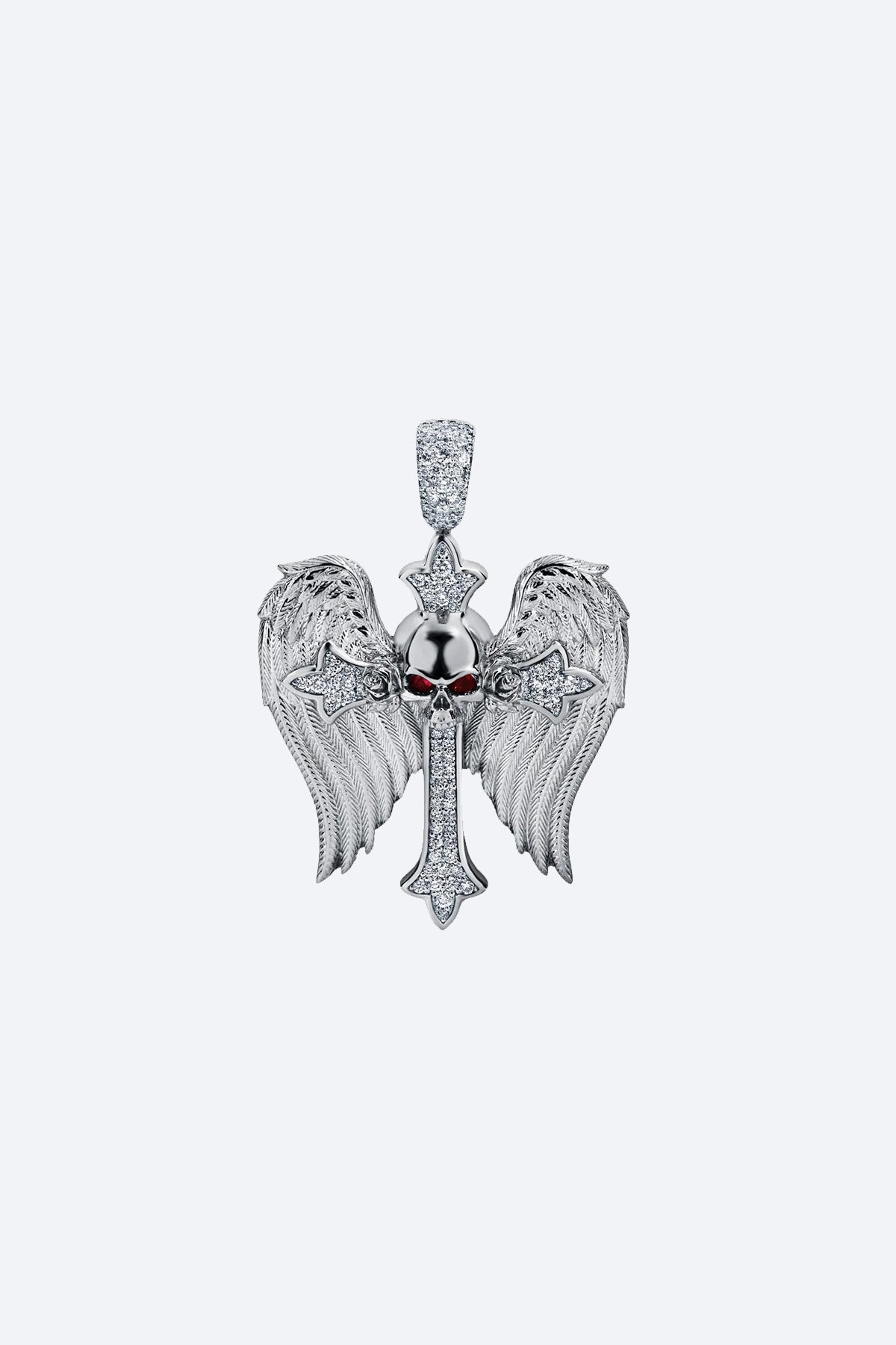 ALEX MOSS | ANGEL OF DEATH PENDANT - WHITE