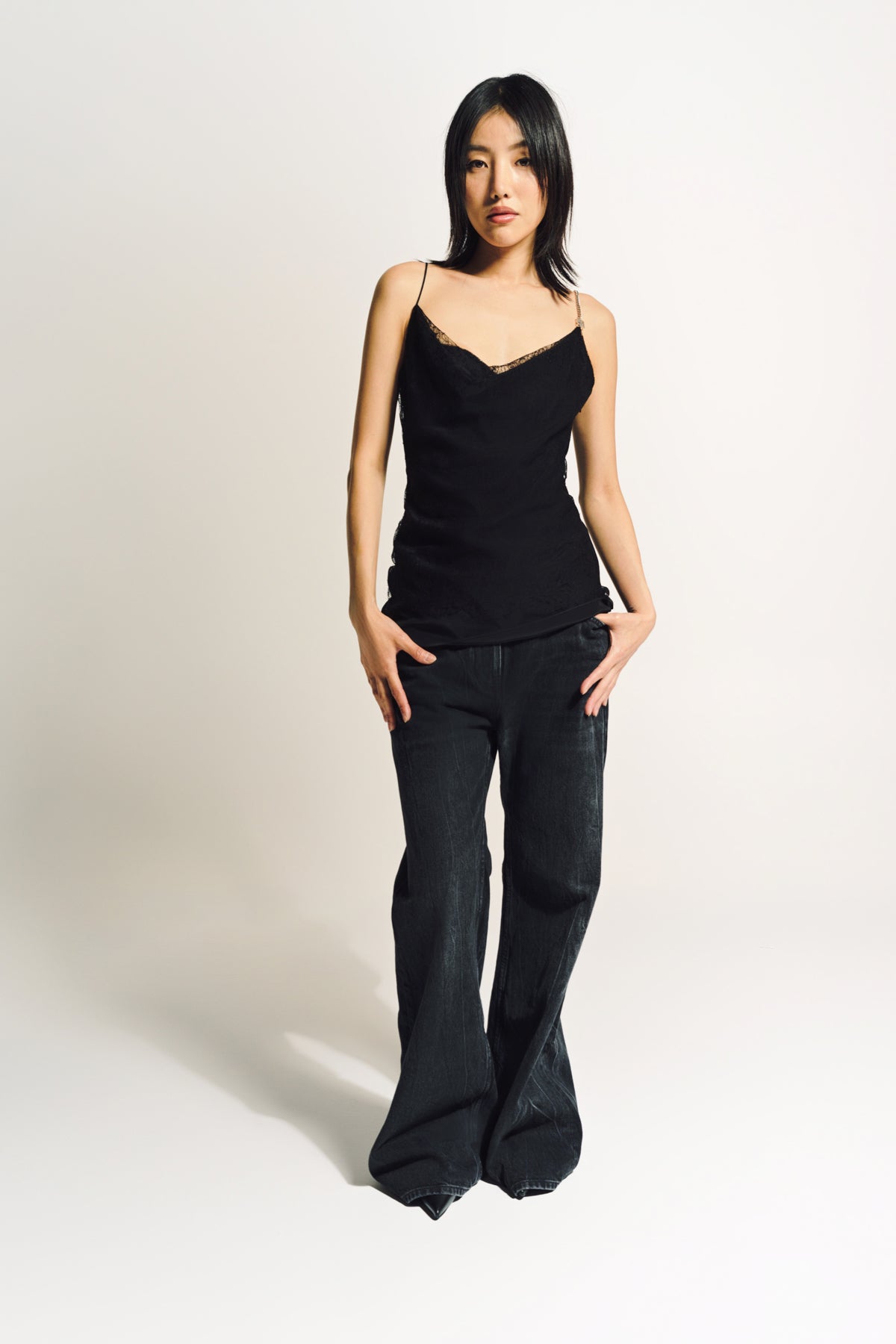 GIVENCHY | 4G CHAIN LACE TOP - MAXFIELD LA