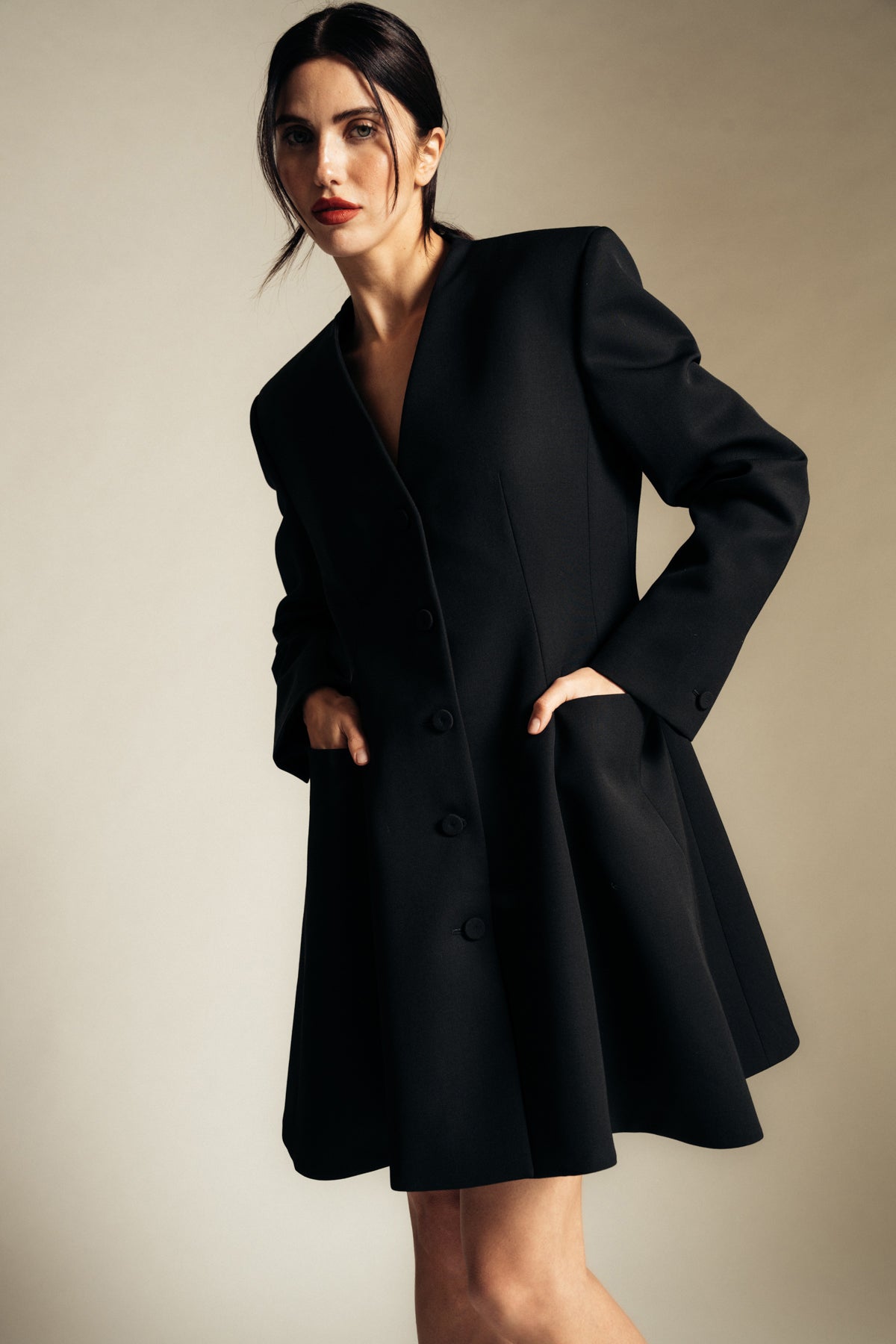 GIVENCHY | TAILORED DRESS IN WOOL - MAXFIELD LA