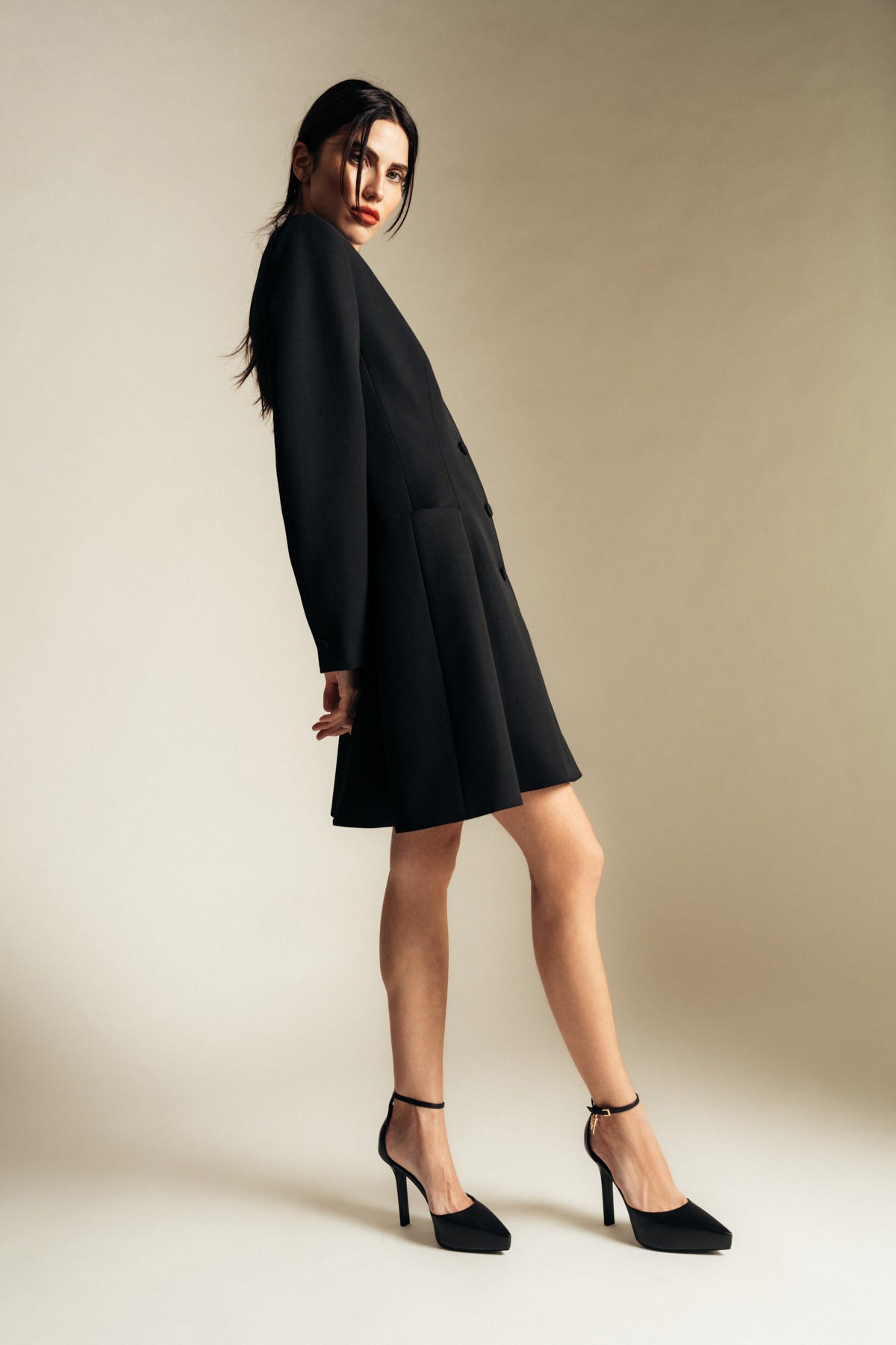 GIVENCHY | TAILORED DRESS IN WOOL - MAXFIELD LA