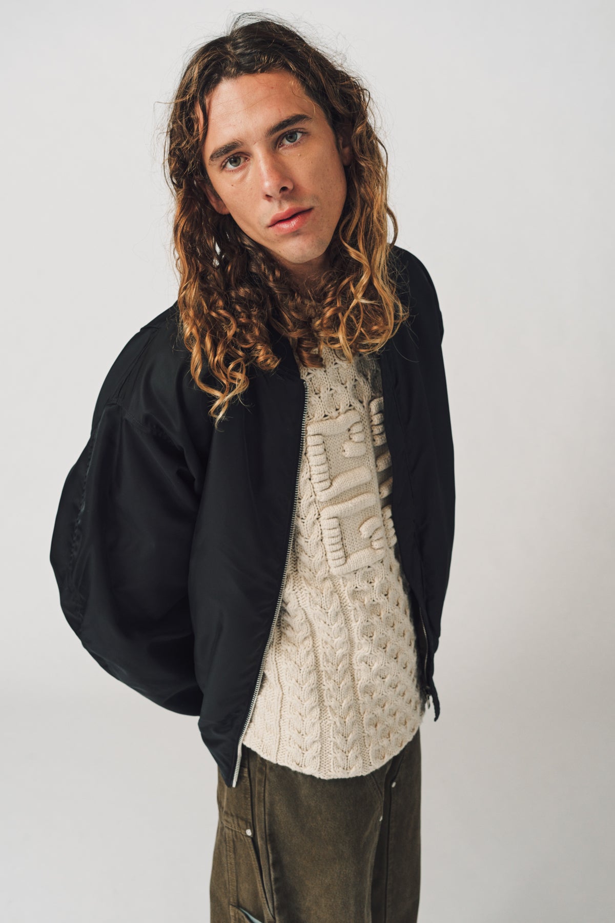 GIVENCHY | REVERSIBLE DENIM BOMBER JACKET - MAXFIELD LA