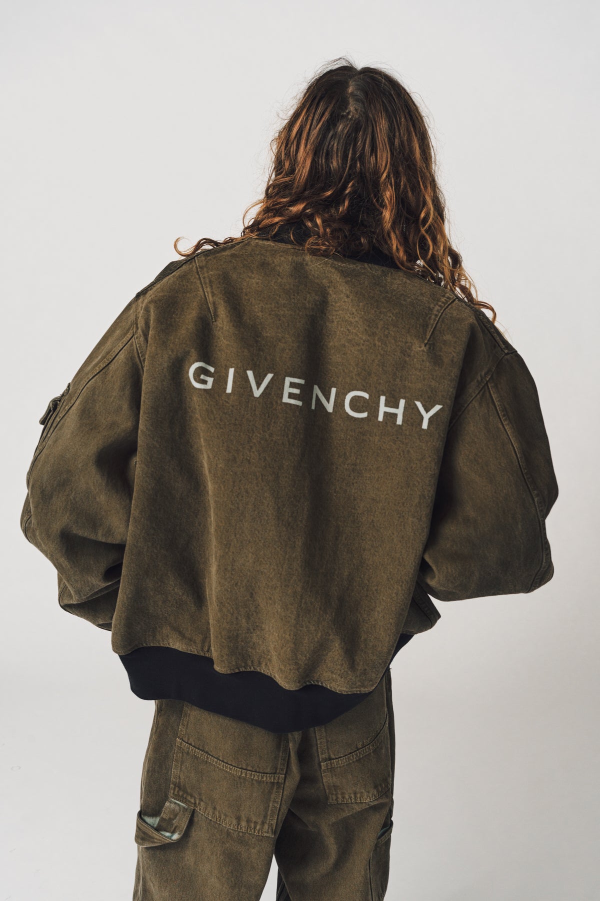GIVENCHY | REVERSIBLE DENIM BOMBER JACKET - MAXFIELD LA