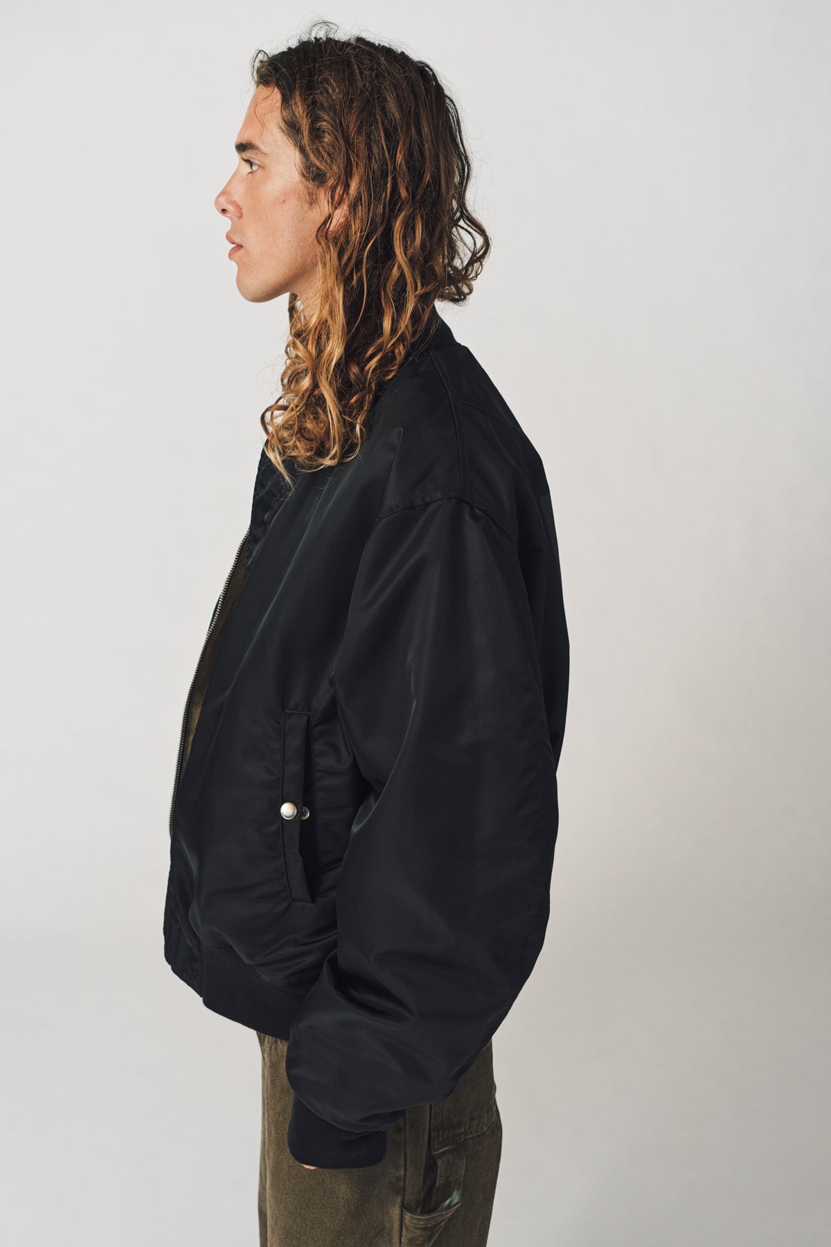 GIVENCHY | REVERSIBLE DENIM BOMBER JACKET - MAXFIELD LA
