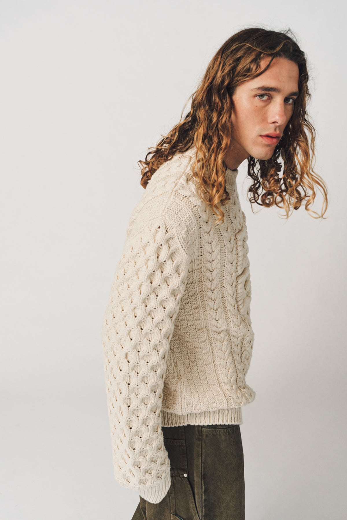 GIVENCHY | 4G CABLE-KNIT SWEATER - MAXFIELD LA