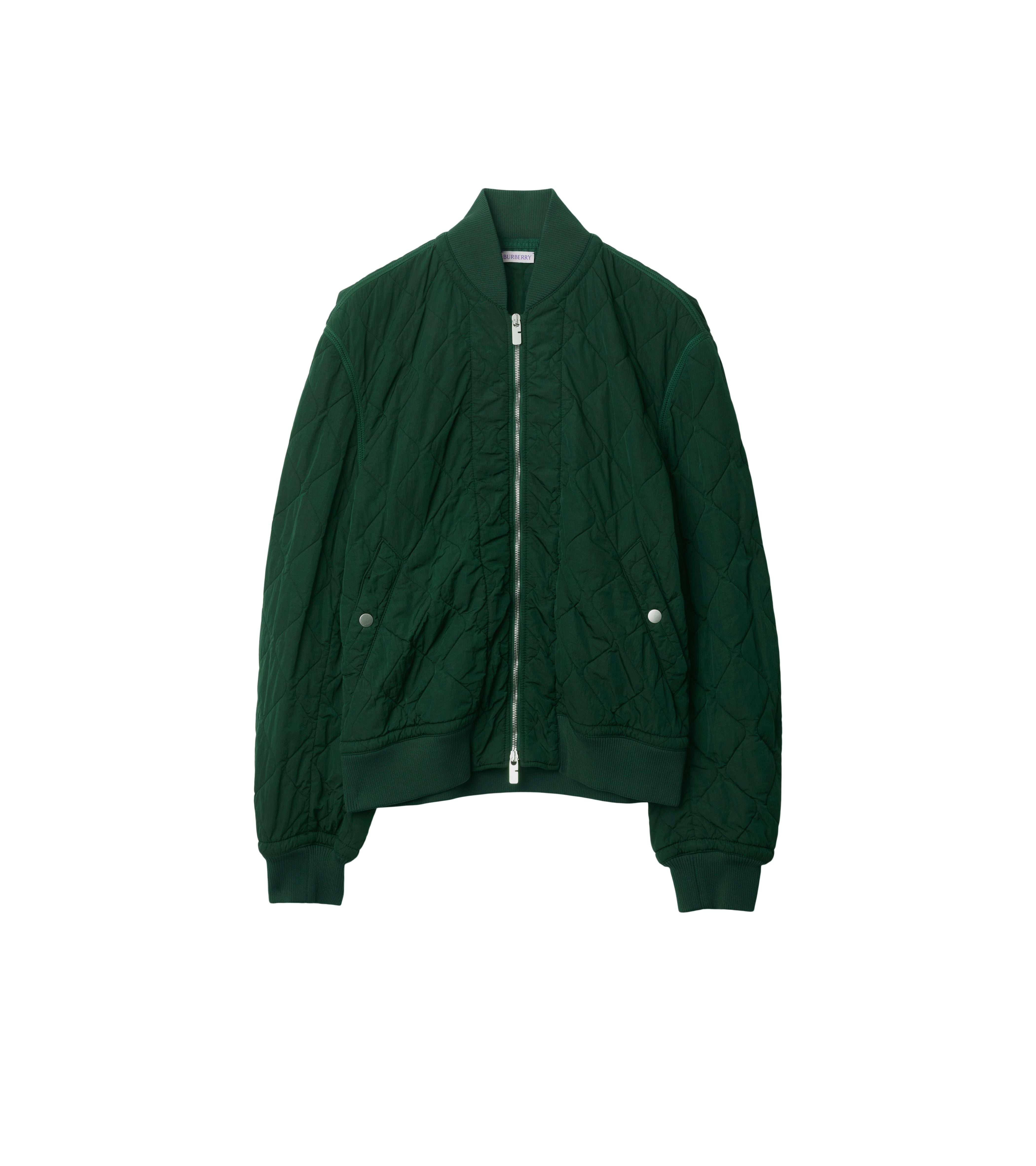 BURBERRY | QUILTED NYLON BOMBER JACKET