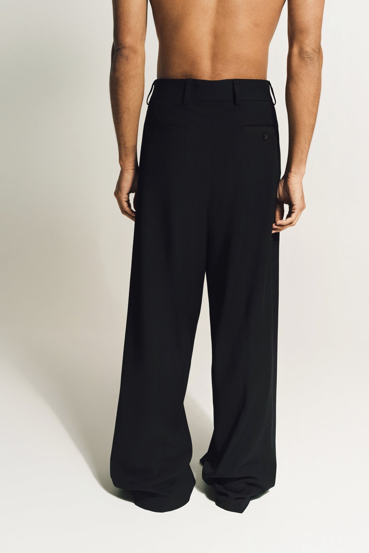 DRIES VAN NOTEN | WIDE PLEATED PANTS - MAXFIELD LA