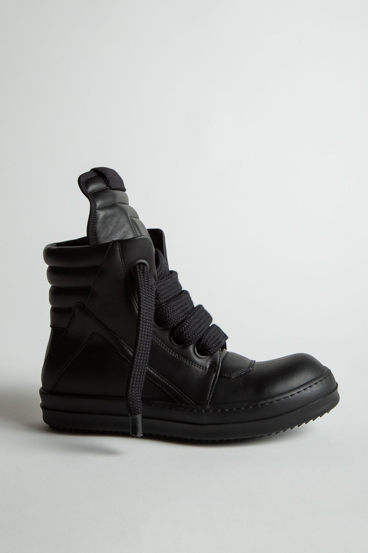 RICK OWENS | GEOBASKET SNEAKERS - MAXFIELD LA