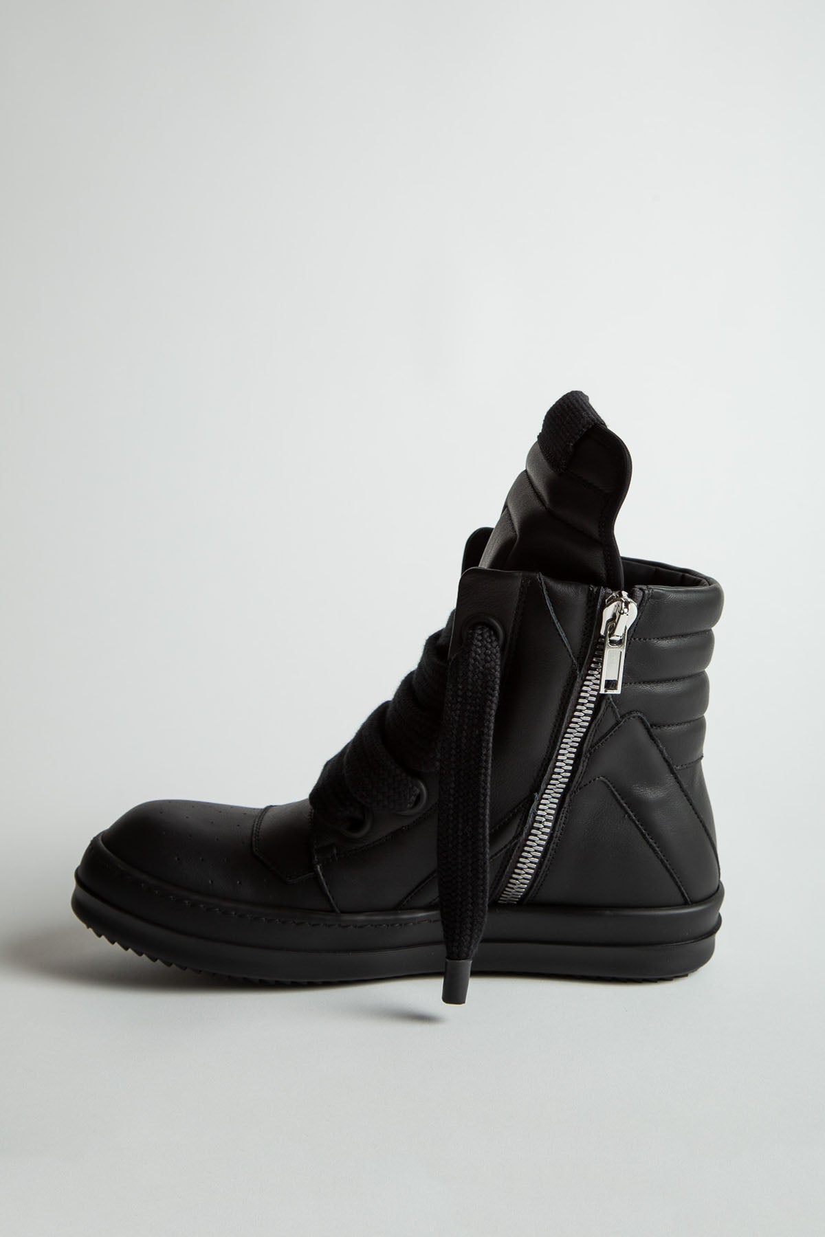 RICK OWENS | GEOBASKET SNEAKERS - MAXFIELD LA