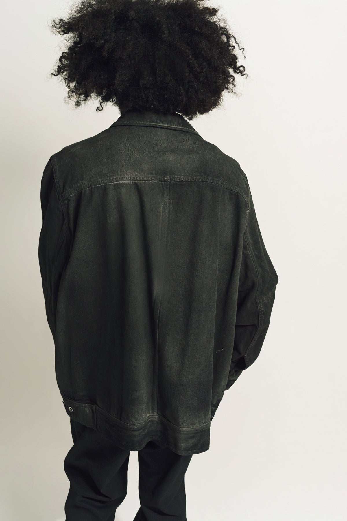 RICK OWENS | LIDO DENIM WORKER JACKET - MAXFIELD LA
