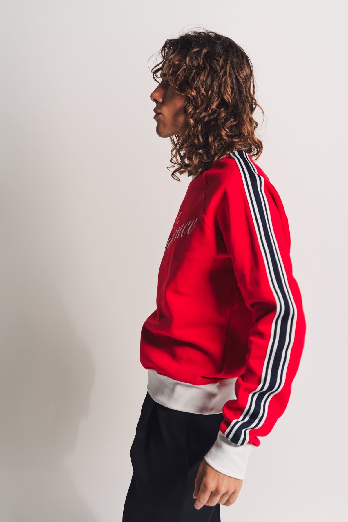 WALES BONNER | RESILIENCE CREWNECK - MAXFIELD LA