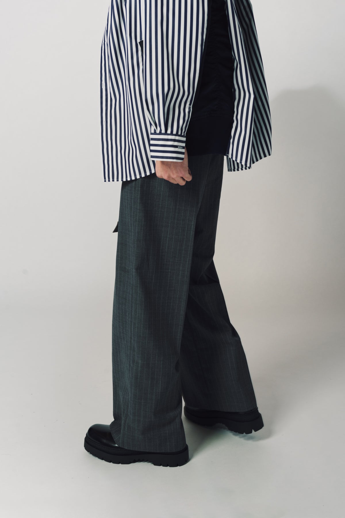 SACAI | CHALK STRIPE PANTS