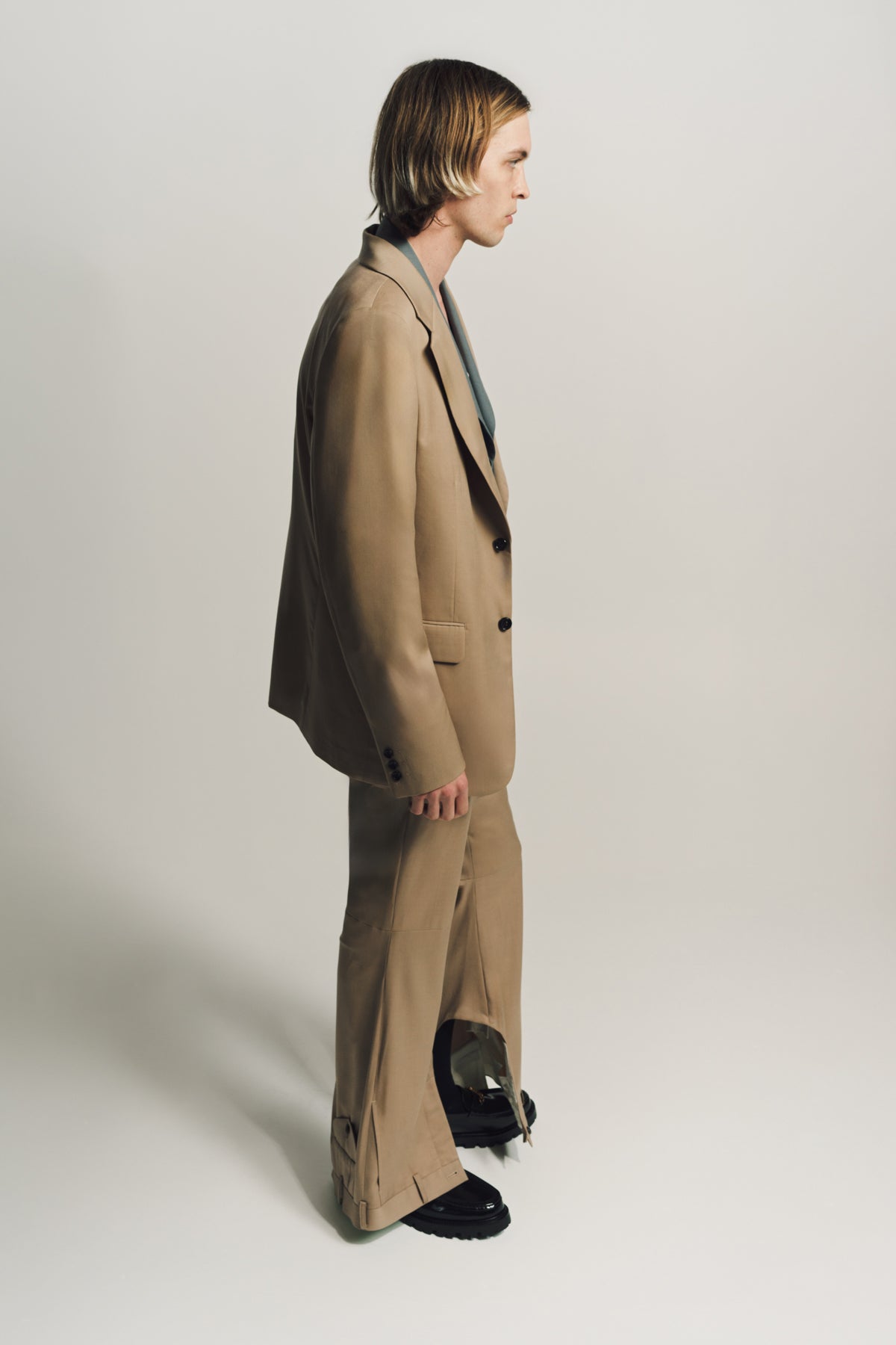 COMME DES GARCONS HOMME PLUS | DOUBLE LAYERED BLAZER - MAXFIELD LA