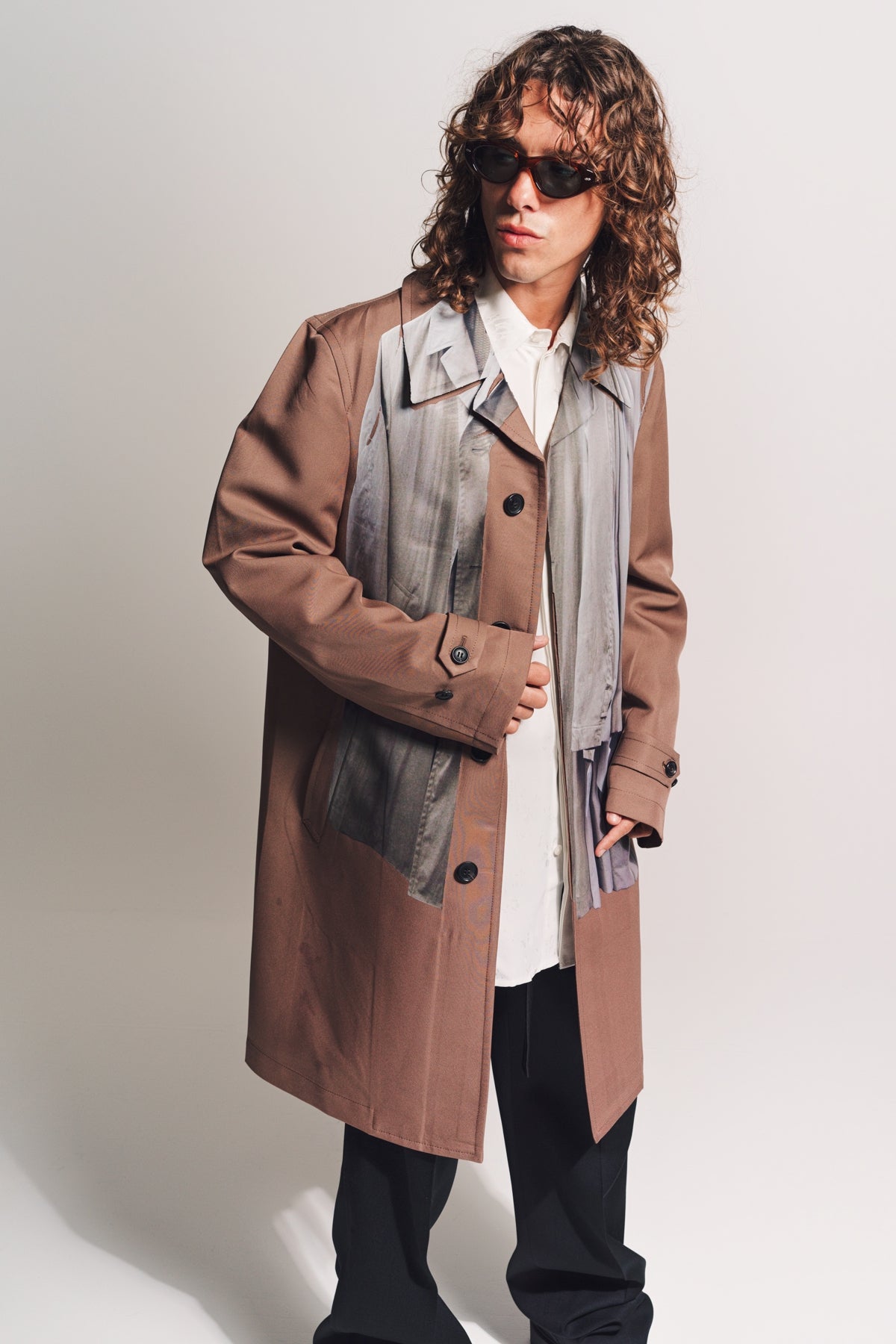 COMME DES GARCONS HOMME PLUS | PRINTED COAT - MAXFIELD LA