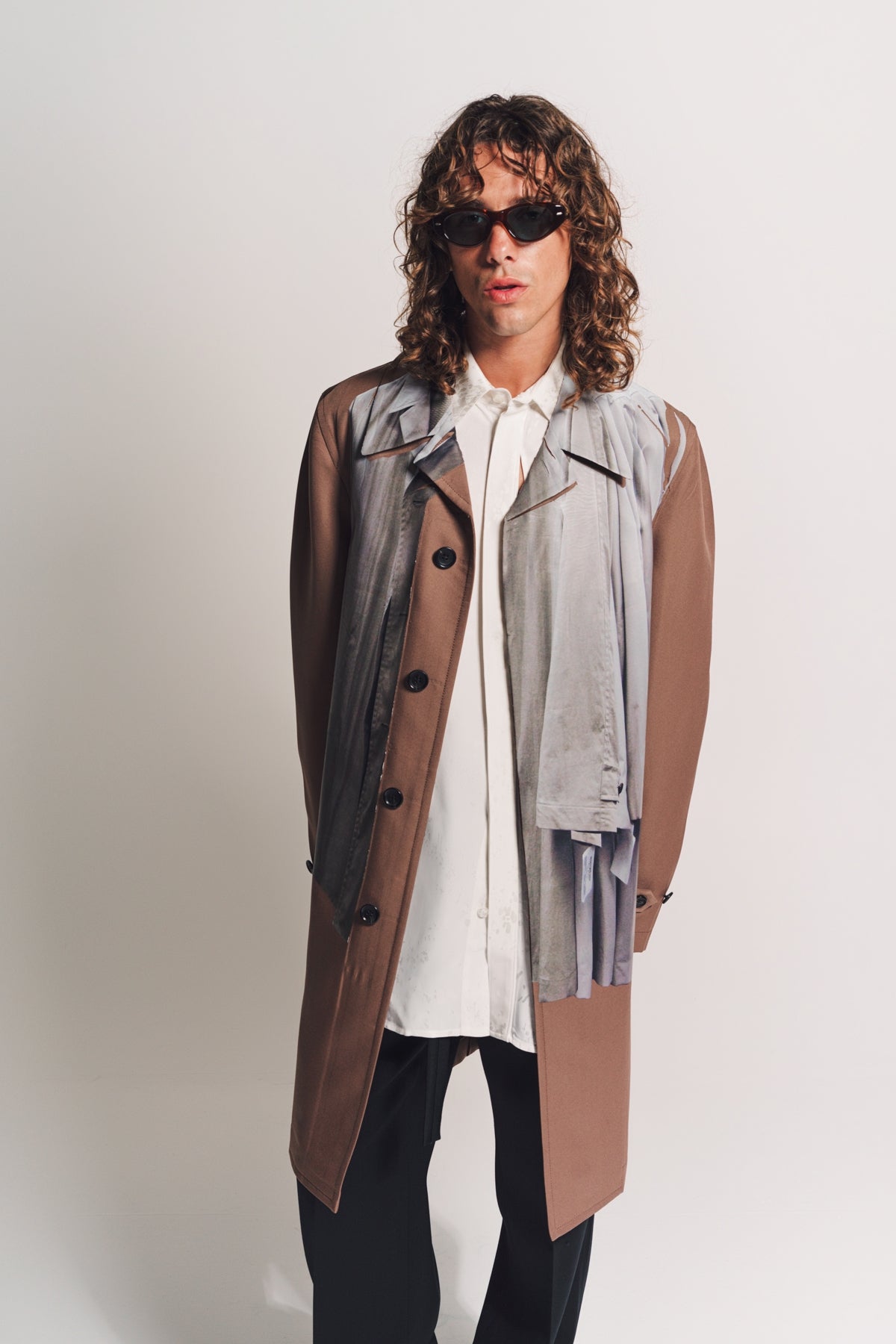 COMME DES GARCONS HOMME PLUS | PRINTED COAT - MAXFIELD LA