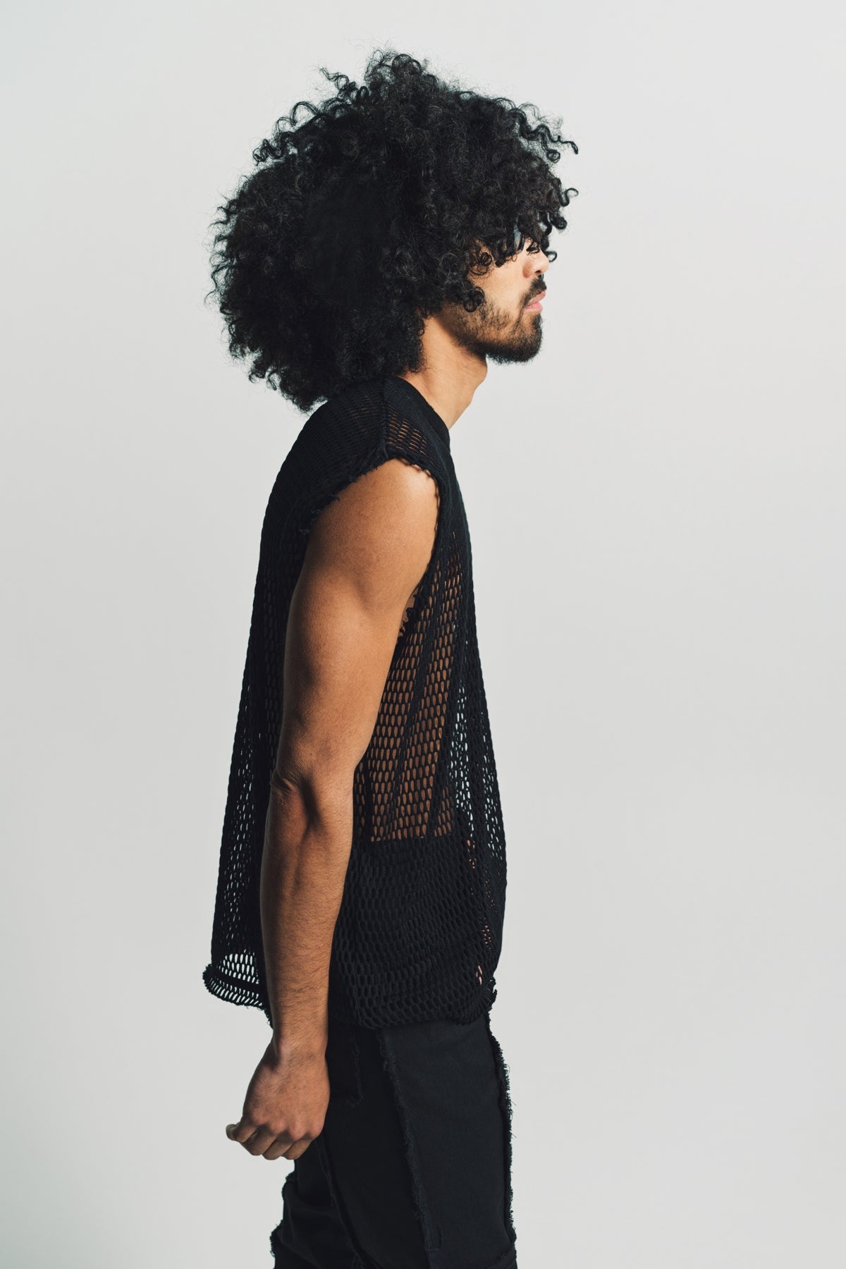 JUNYA WATANABE | SLEEVELESS MESH TOP