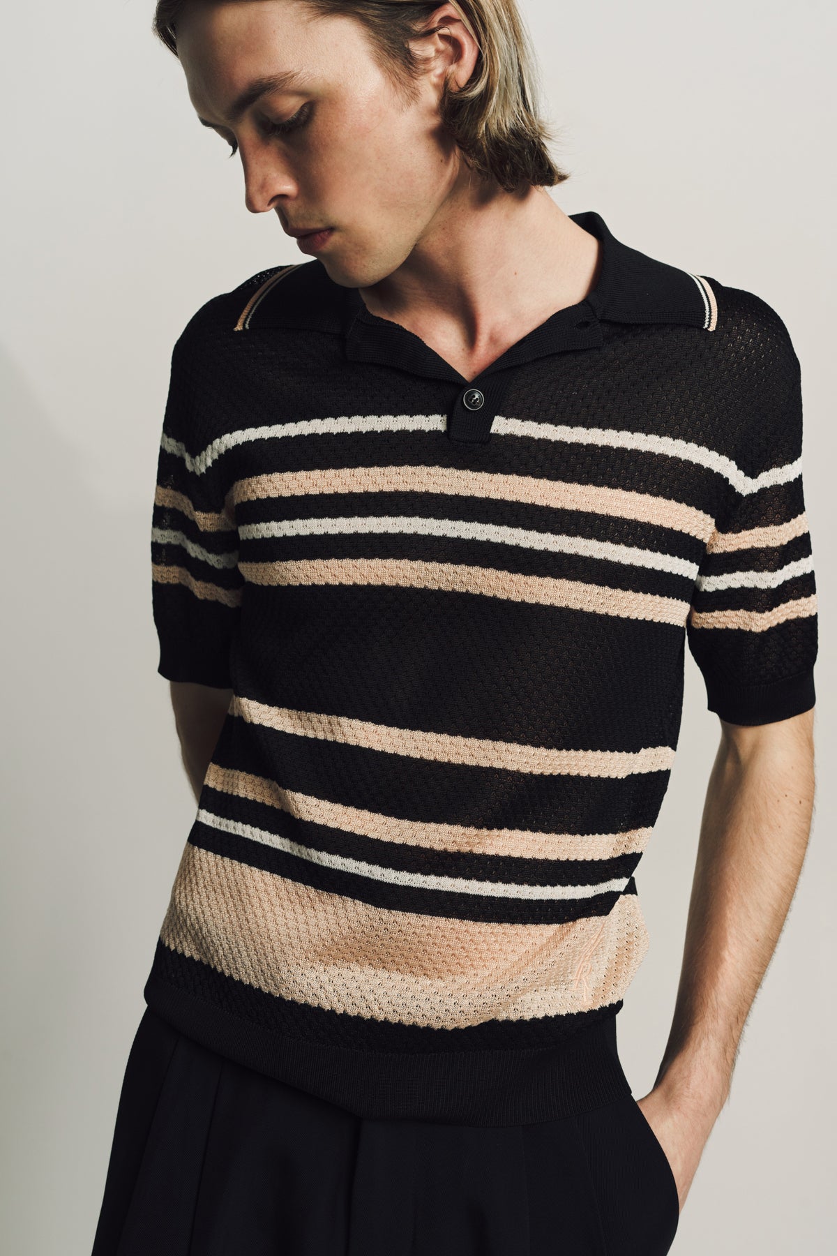 AMIRI | STRIPED POLO - MAXFIELD LA