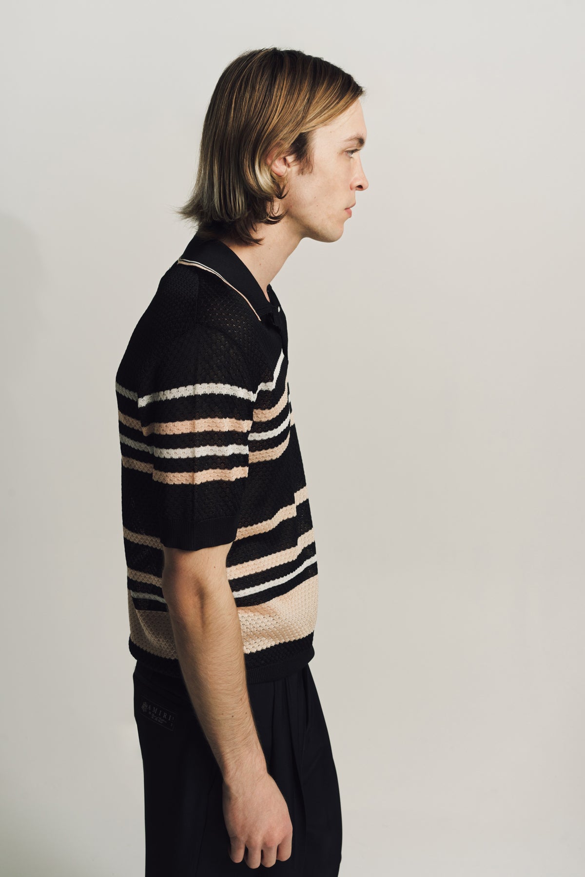 AMIRI | STRIPED POLO - MAXFIELD LA