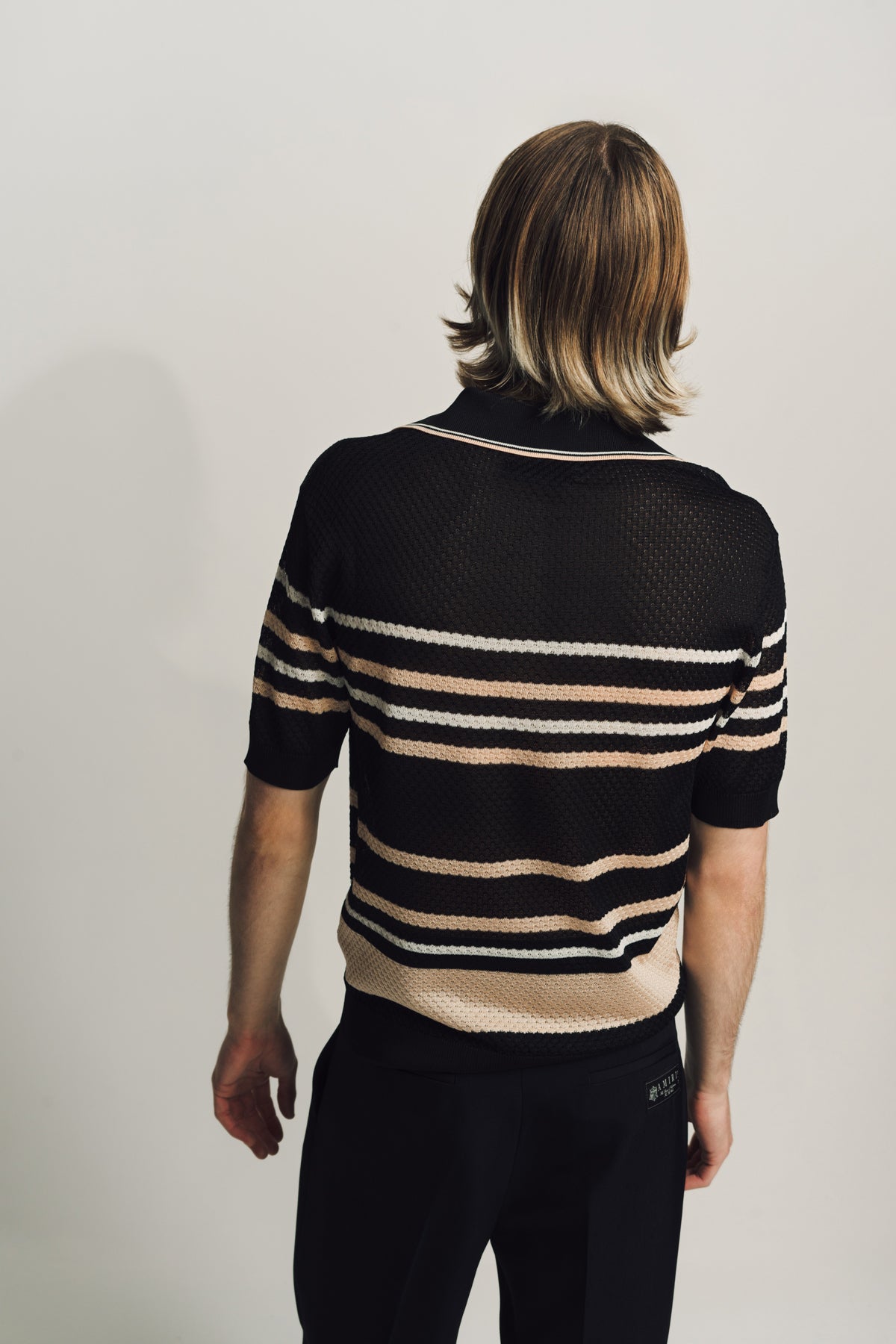AMIRI | STRIPED POLO - MAXFIELD LA