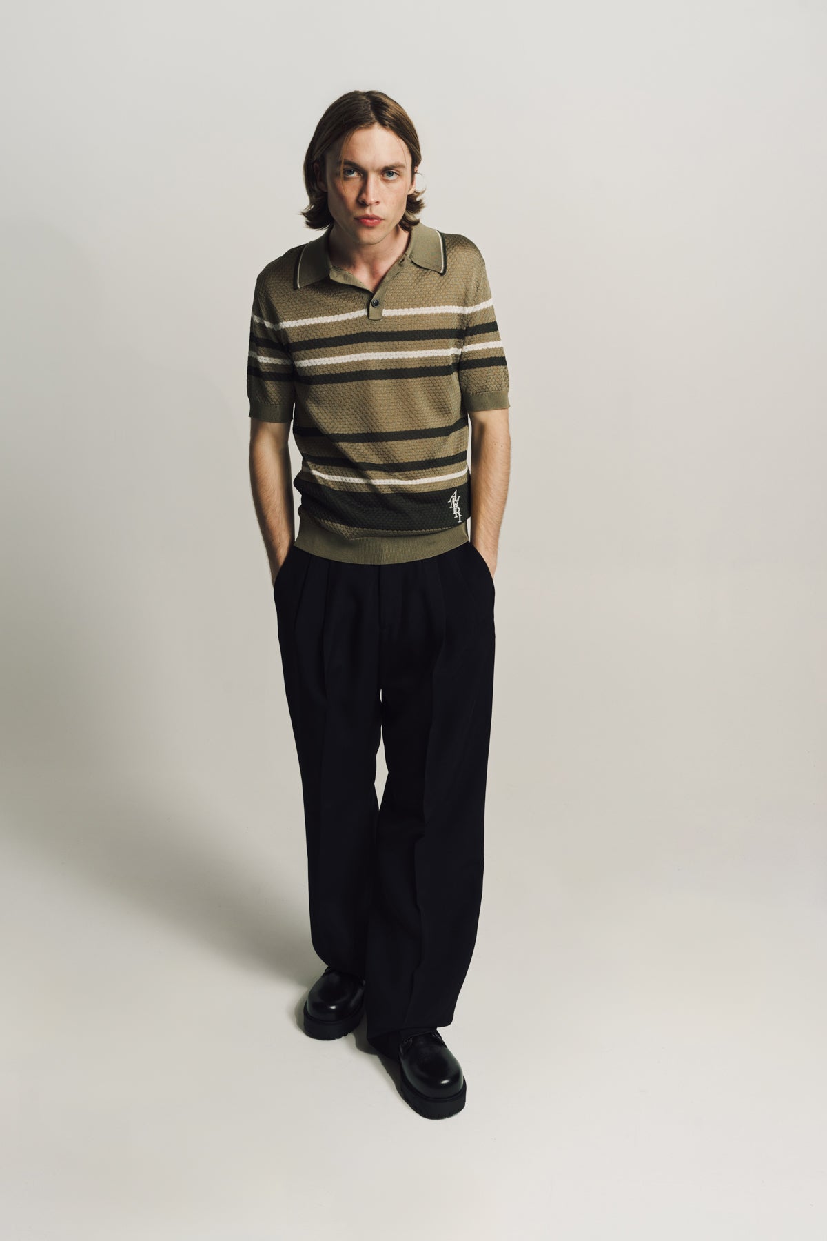 AMIRI | STRIPED POLO - MAXFIELD LA
