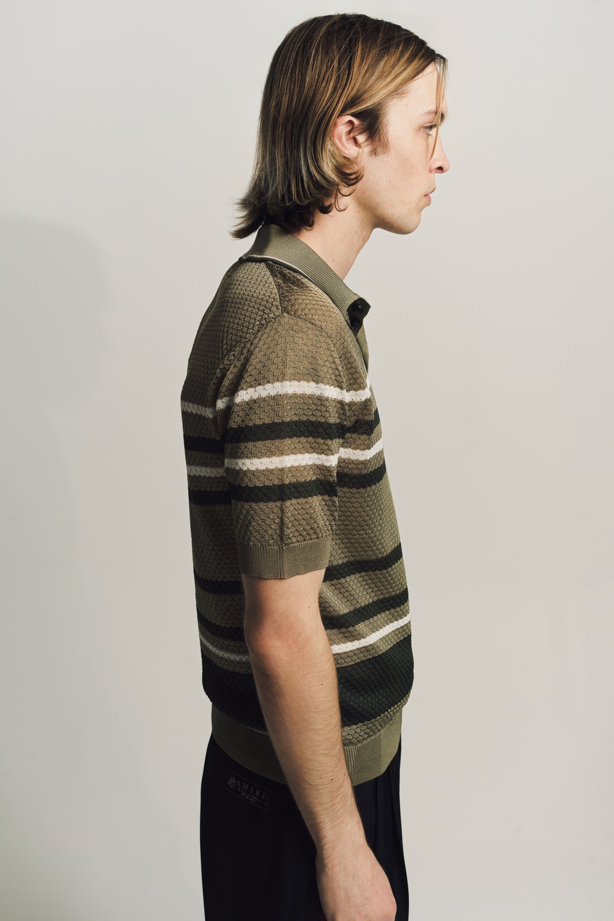 AMIRI | STRIPED POLO - MAXFIELD LA