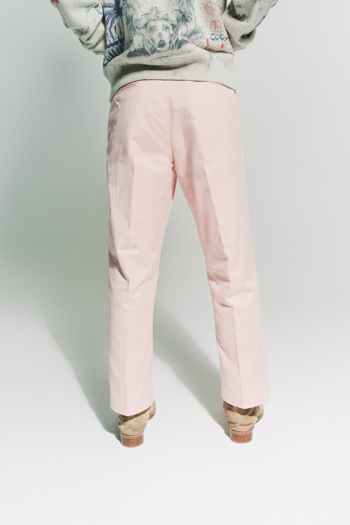 SAINT MICHAEL | WIDE CHINO PANTS - MAXFIELD LA