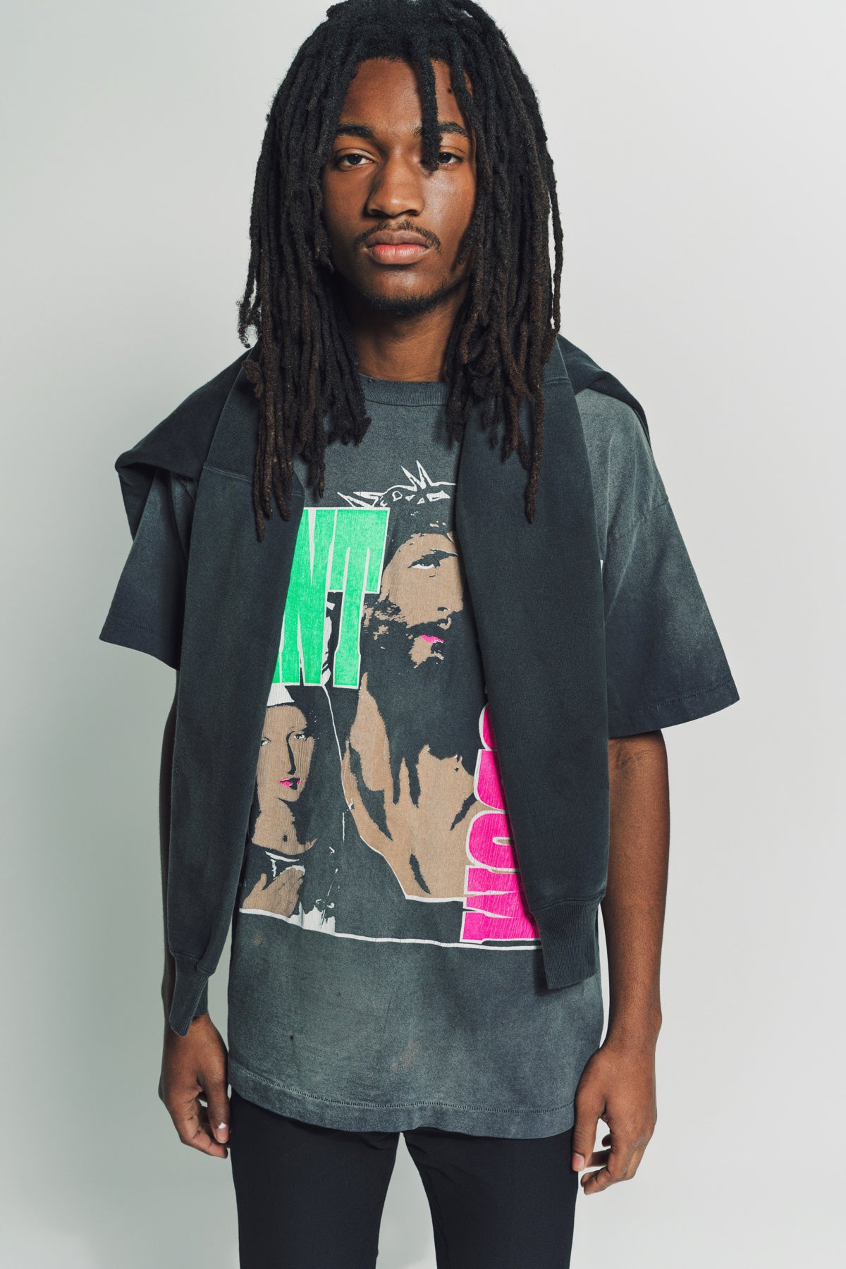 SAINT MICHAEL | ST. KINGDOM LASTMAN TEE - MAXFIELD LA