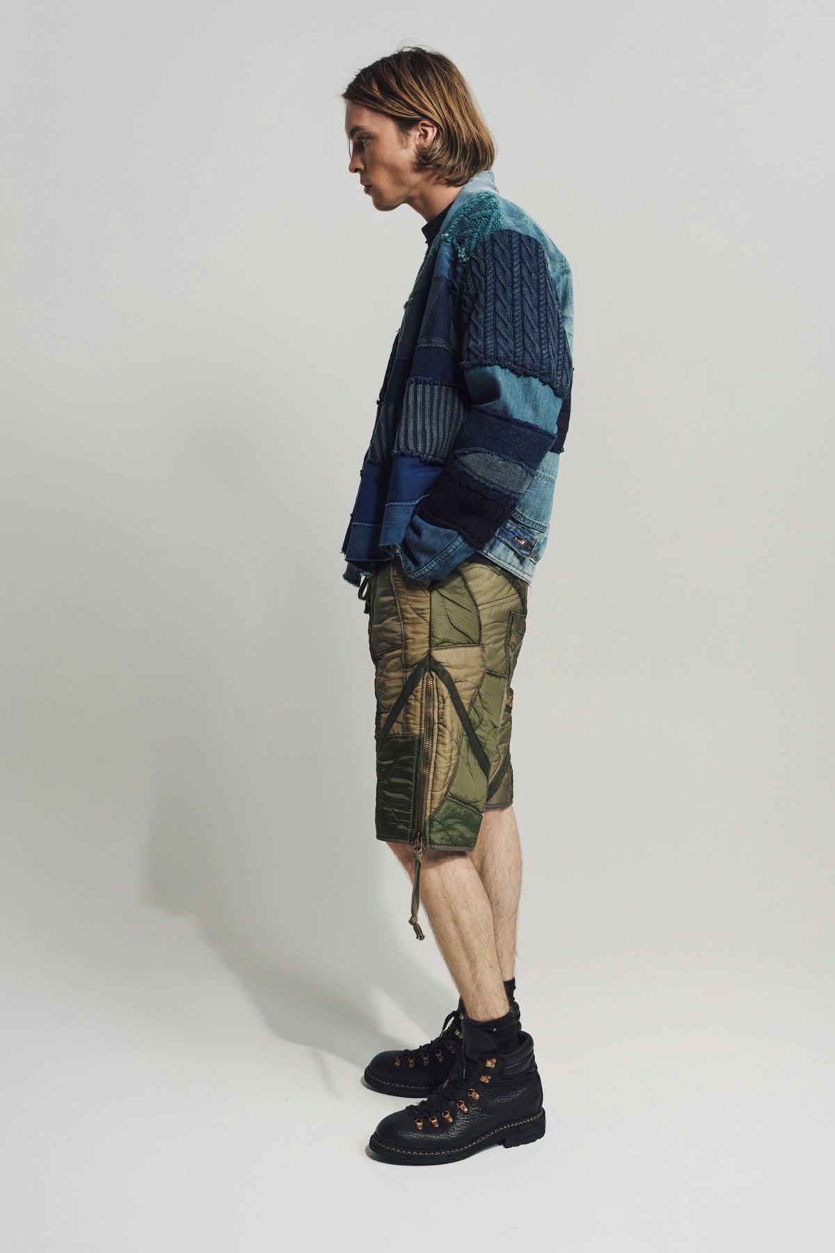 GREG LAUREN | MIXED BLUES CROPPED GL1 - MAXFIELD LA