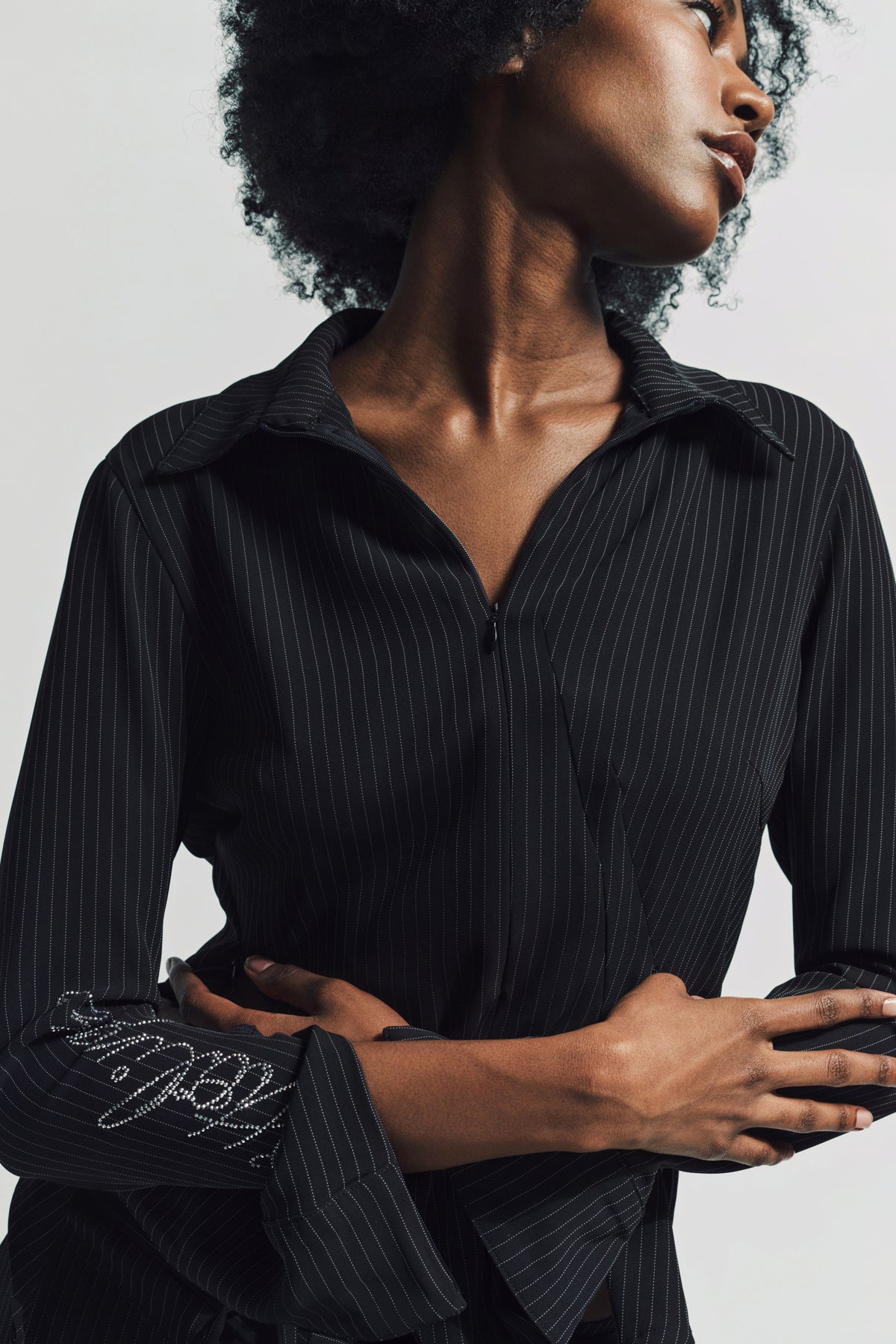 OTTOLINGER | FITTED ZIP SHIRT - MAXFIELD LA