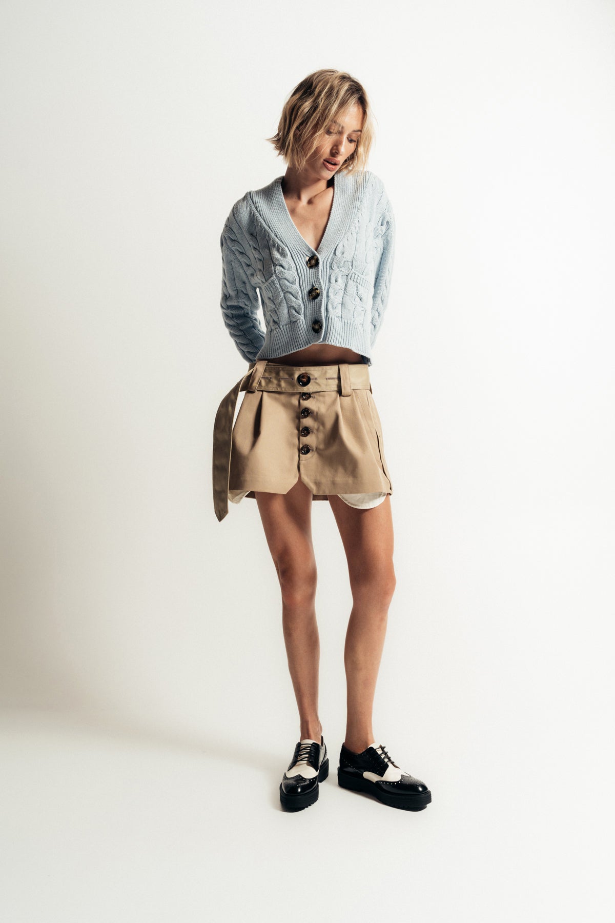MERYLL ROGGE | TRENCH SKIRT - MAXFIELD LA