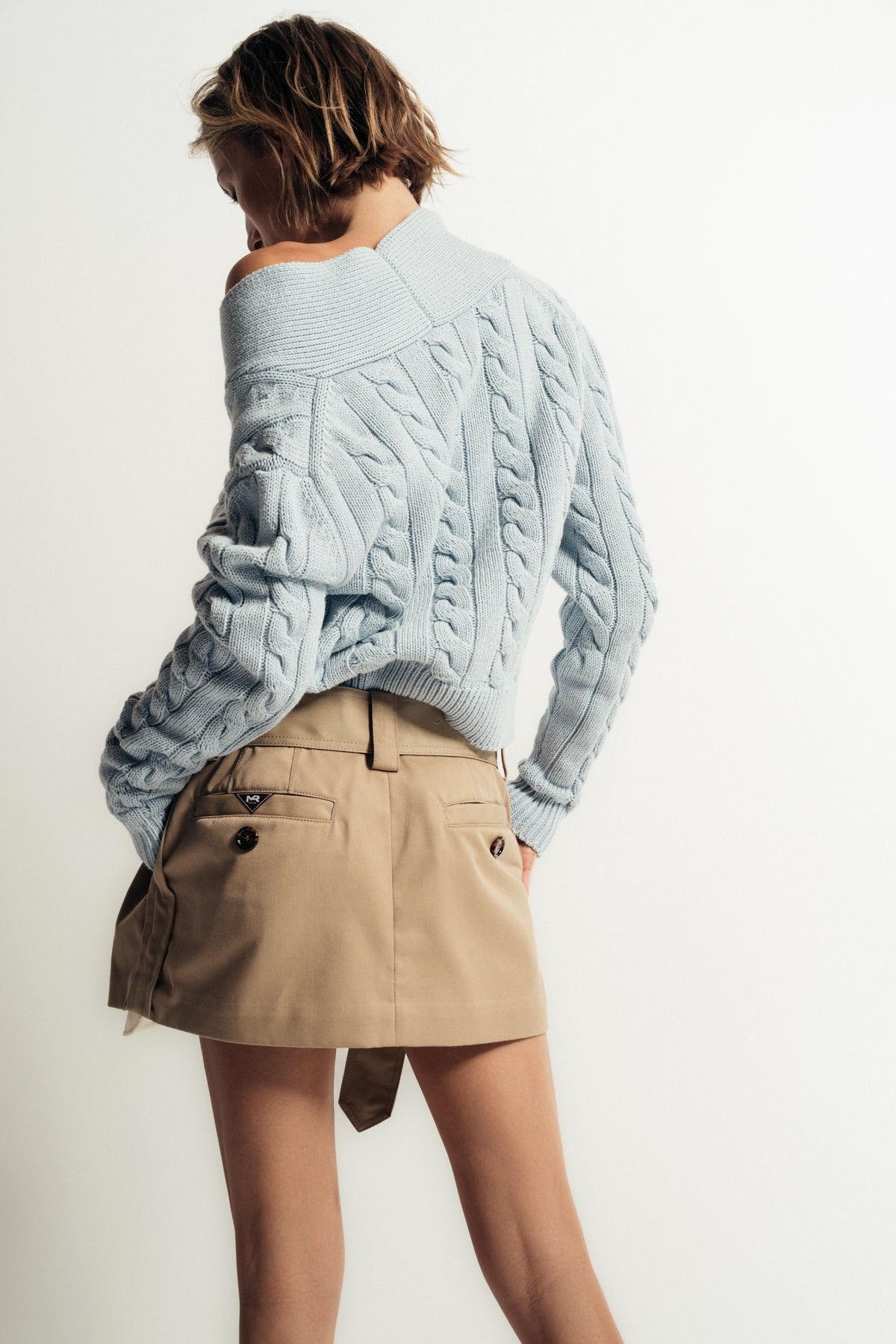 MERYLL ROGGE | TRENCH SKIRT - MAXFIELD LA