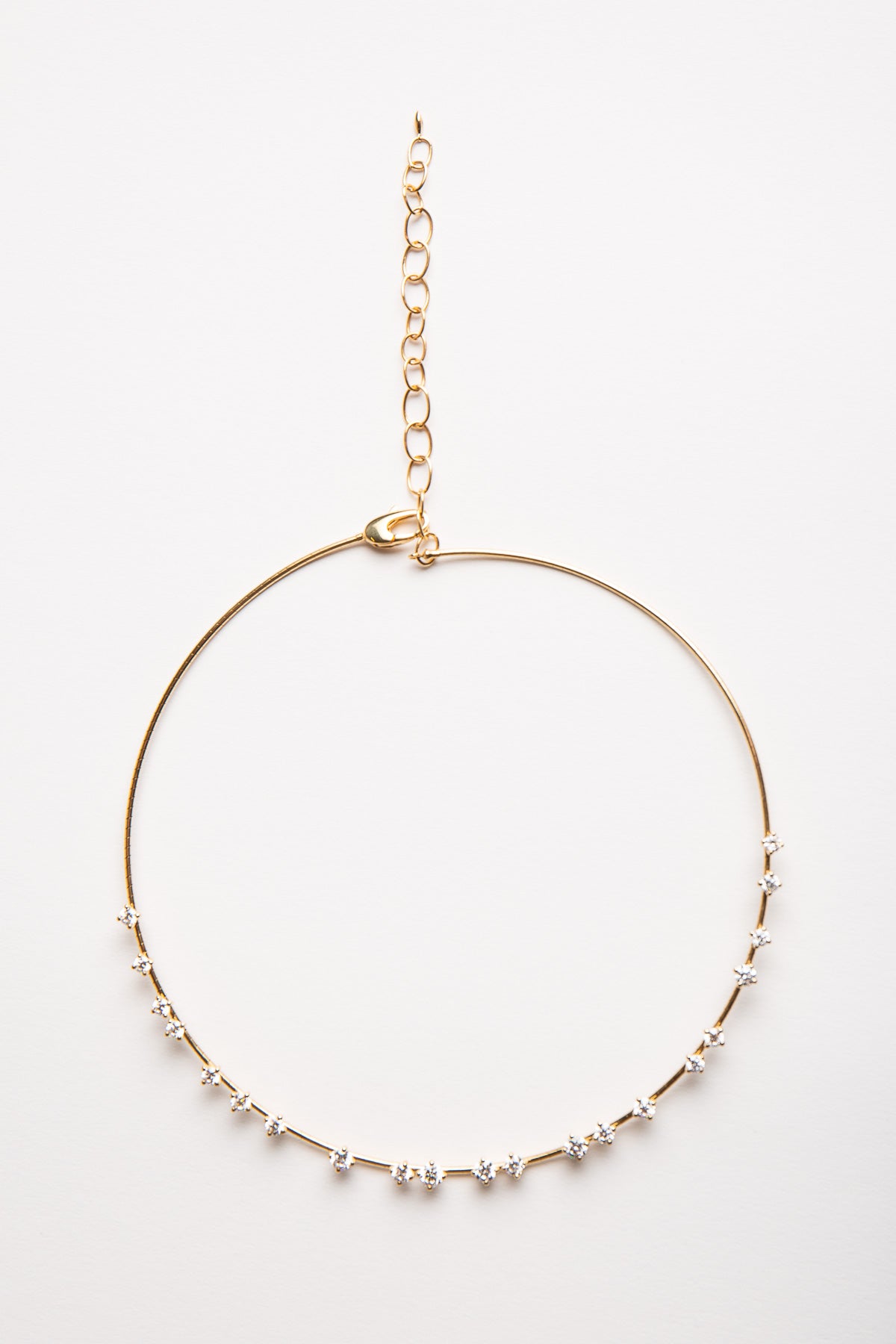 MATTIA CIELO | YELLOW GOLD DIAMOND NECKLACE