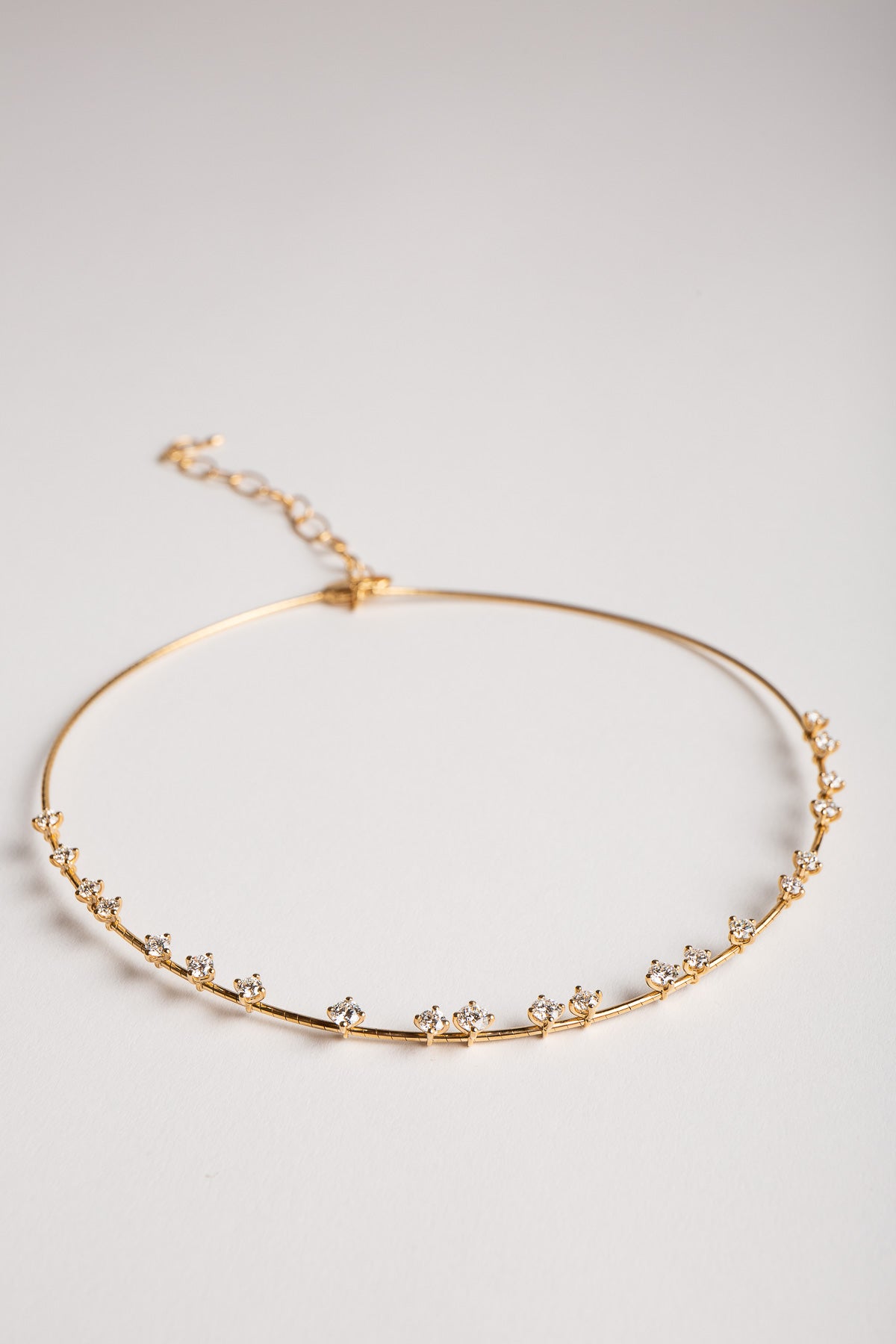 MATTIA CIELO | YELLOW GOLD DIAMOND NECKLACE