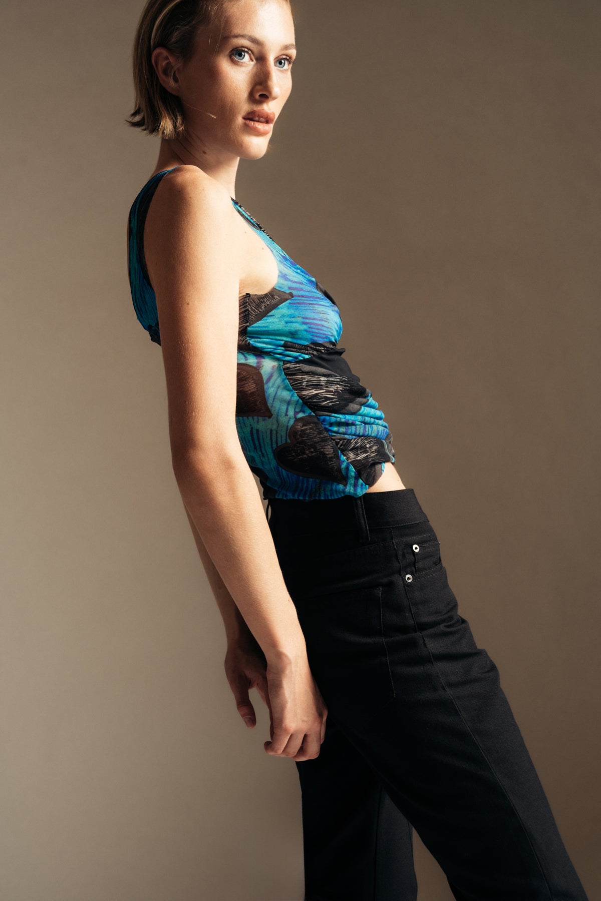 PAULA CANOVAS DEL VAS | DIAMOND MESH TOP