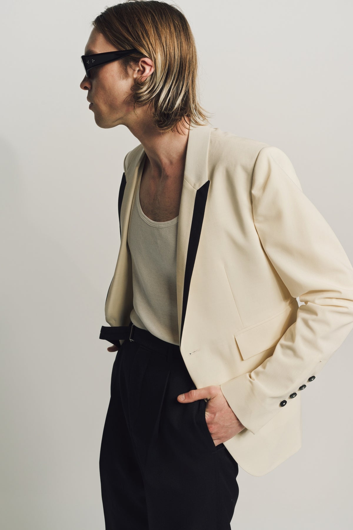 SAPIO | SINGLE BREASTED TUX JACKET - MAXFIELD LA