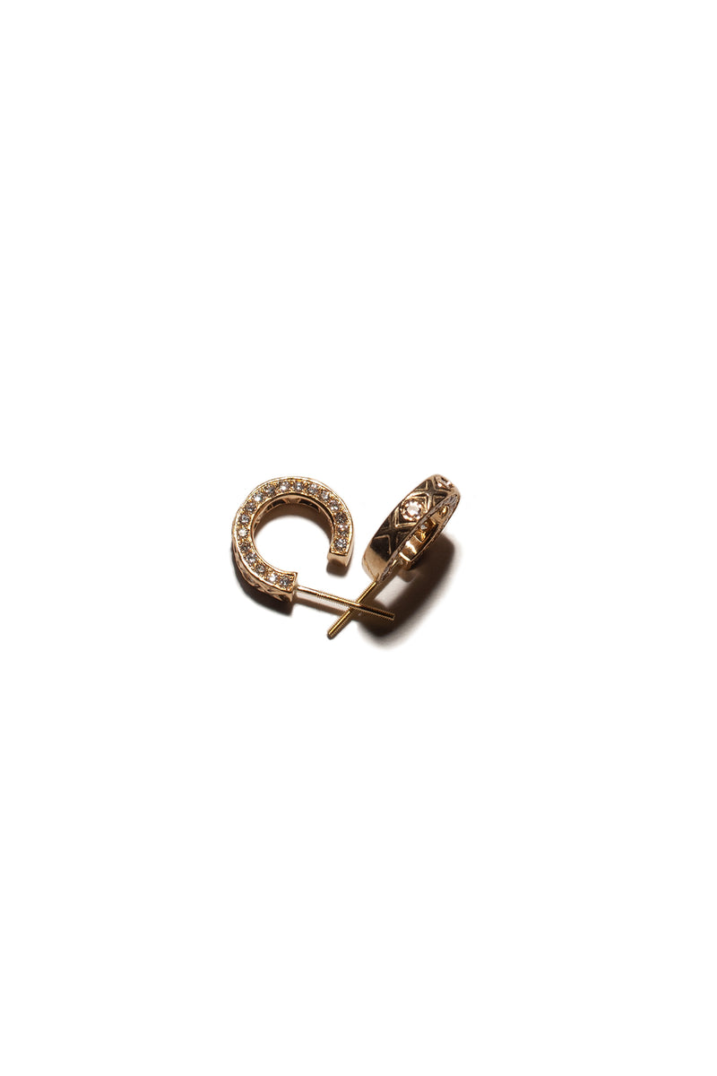 J & F | TRISTAN & ISOLDE SMALL HOOP EARRINGS