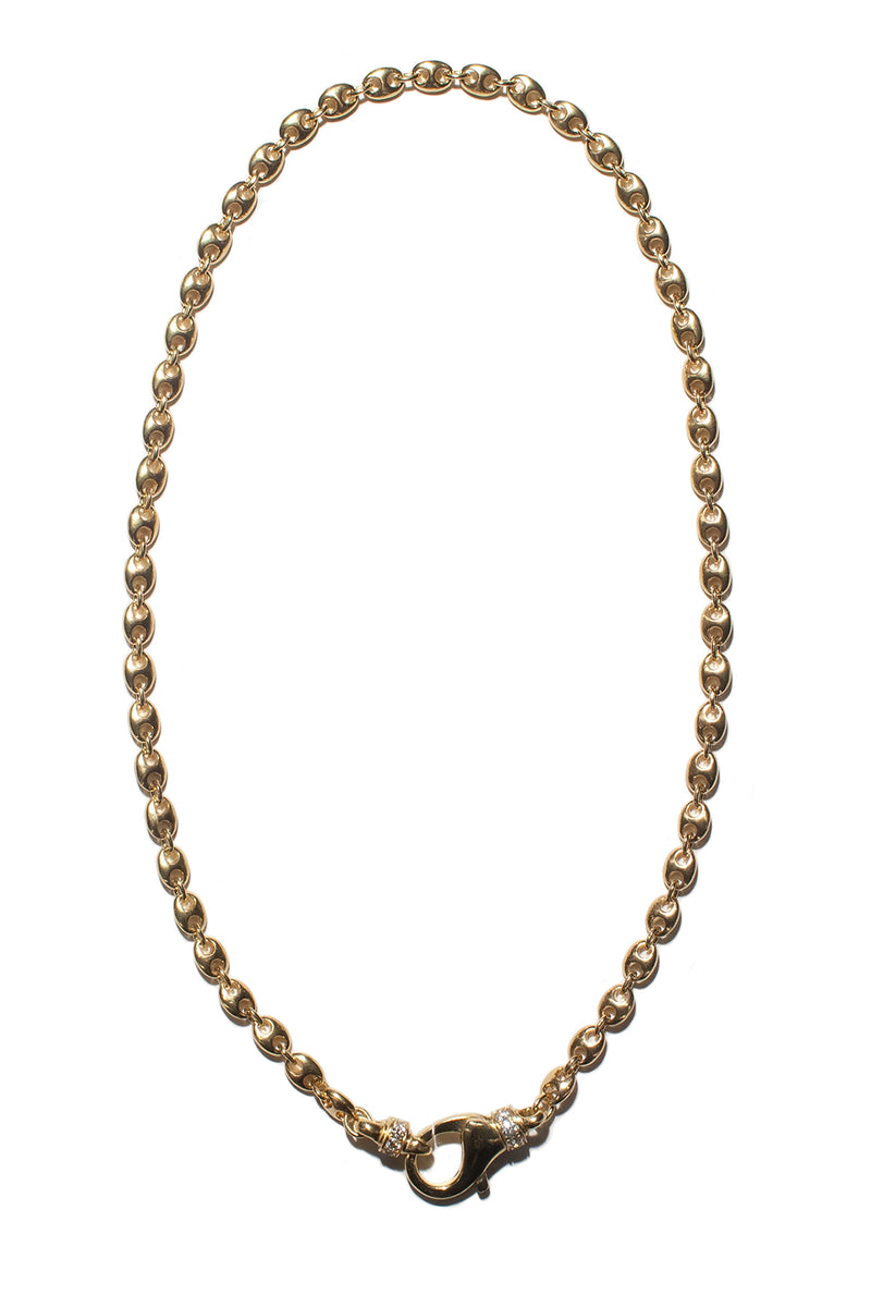 J & F | FRED SMALL LINK AURORA NECKLACE