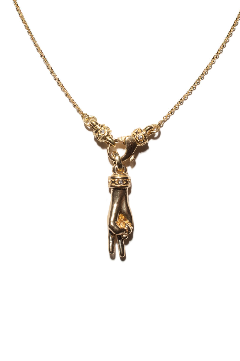 J & F | THE PEACE SIGN TRISTAN & ISOLDE NECKLACE