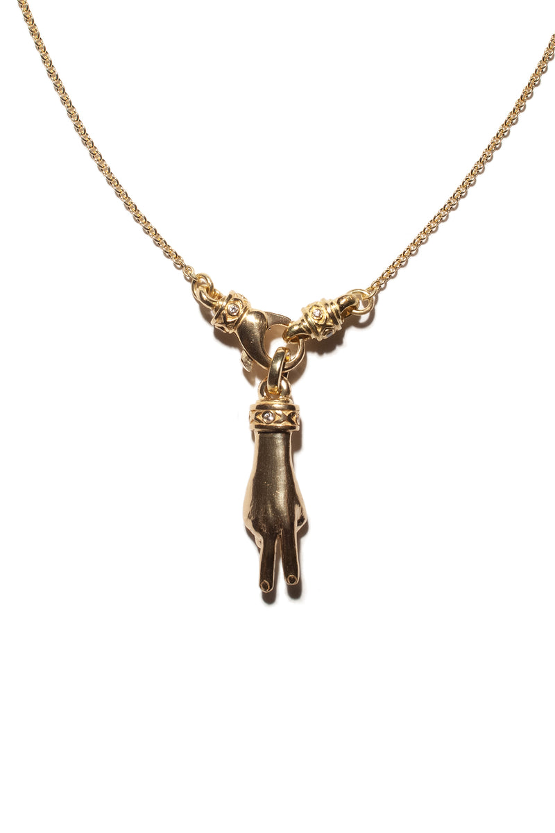 J & F | THE PEACE SIGN TRISTAN & ISOLDE NECKLACE