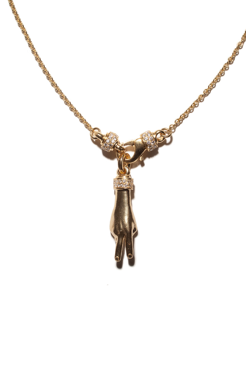 J & F | THE PEACE SIGN HEMERA NECKLACE