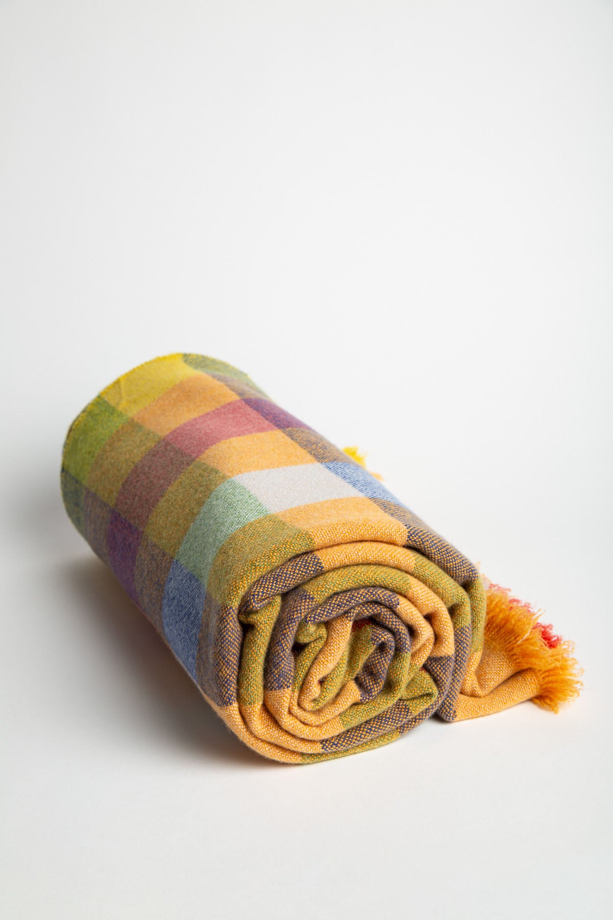 THE ELDER STATESMAN | PLAID CASHMERE BLANKET - MAXFIELD LA
