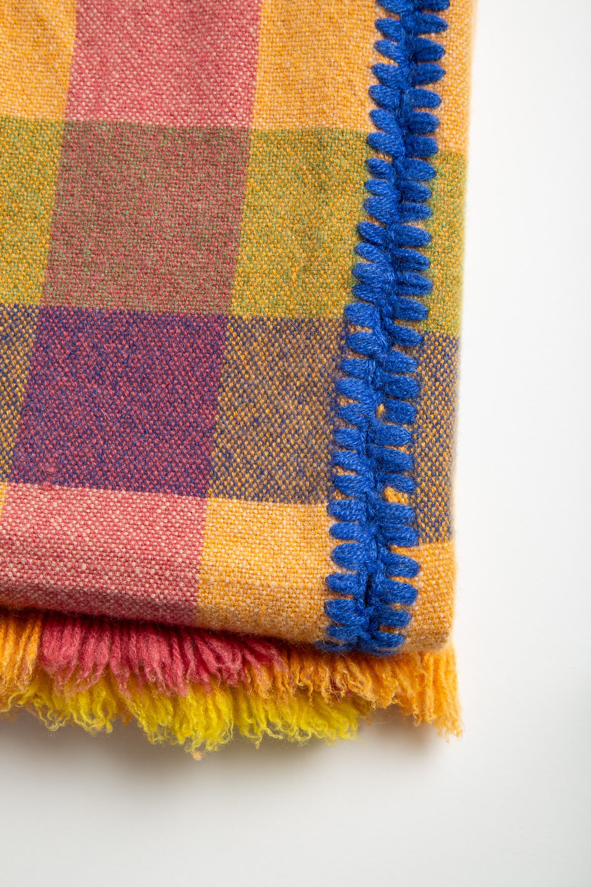 THE ELDER STATESMAN | PLAID CASHMERE BLANKET - MAXFIELD LA