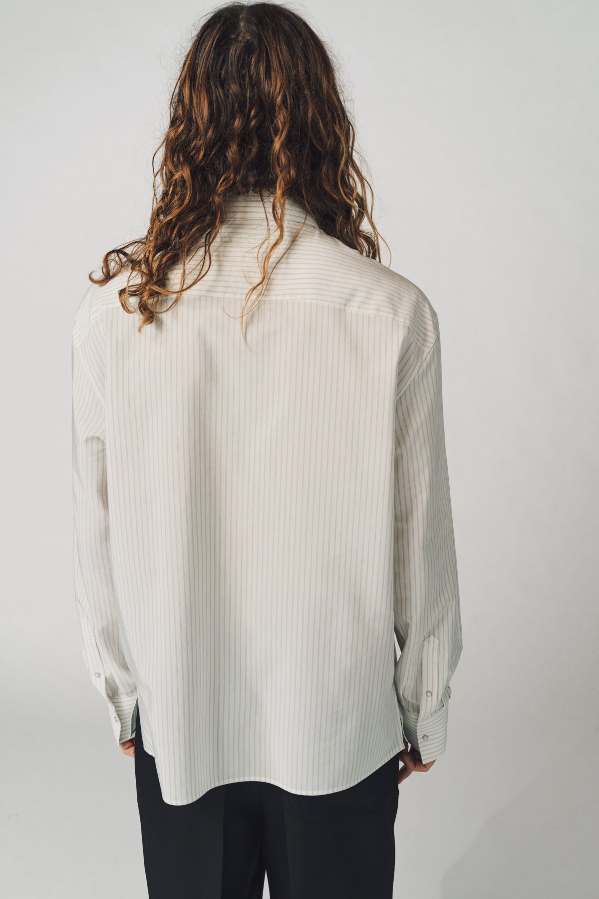 LANVIN | FOLDED LONG SLEEVE SHIRT - MAXFIELD LA