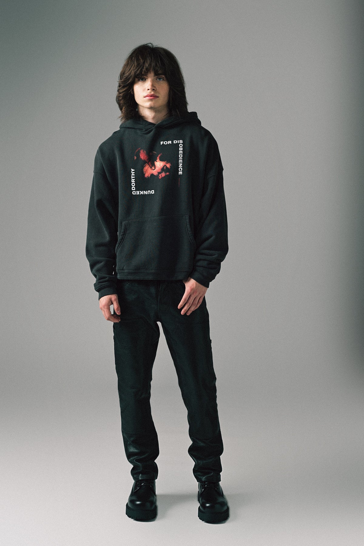 ENFANTS RICHES DÉPRIMÉS | LEATHER CARPENTER JEANS - MAXFIELD LA