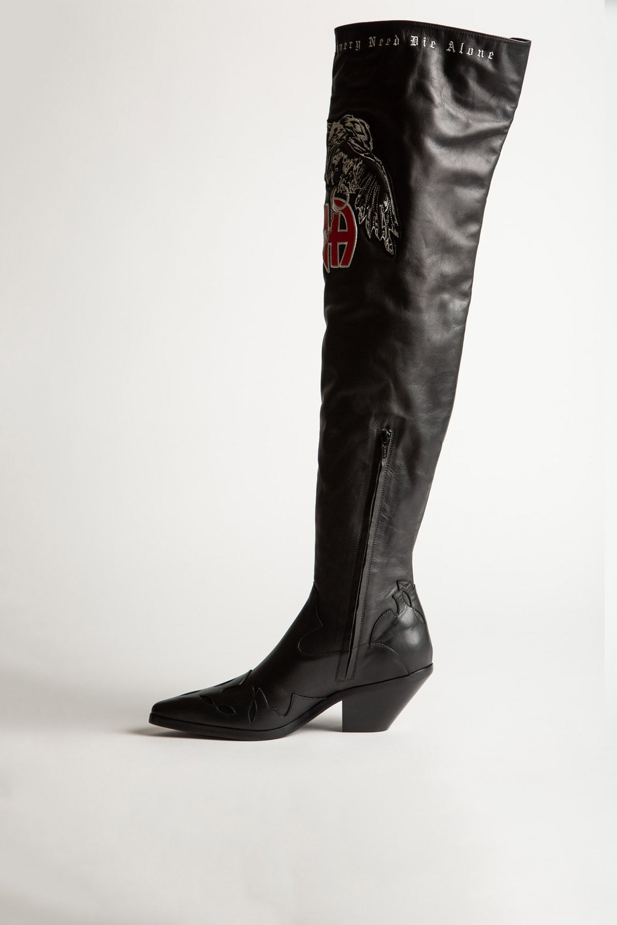 ENFANTS RICHES DÉPRIMÉS | NA TALL MIDNIGHT COWBOY BOOTS