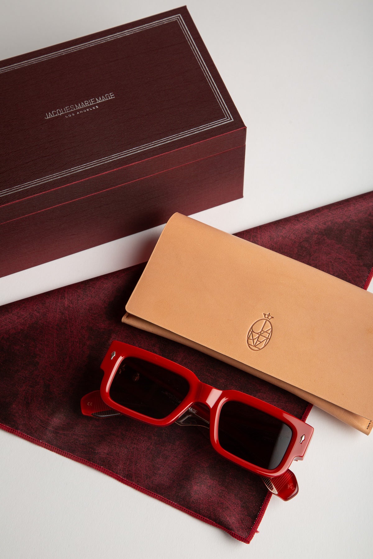 JACQUES MARIE MAGE | MAXFIELD ASCARI SUNGLASSES - MAXFIELD LA