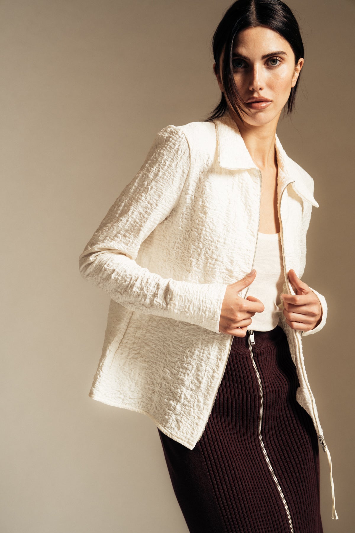 JIL SANDER | FRONT ZIP SHIRT JIL SANDER | FRONT ZIP SHIRT
